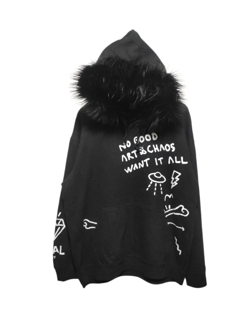 Le Grande Bleu (L.G.B.) UT Uniqlo Trouble Andrew Fur Hoodie i6w9 Lgb Style Size US XL / EU 56 / 4 - 1 Thumbnail
