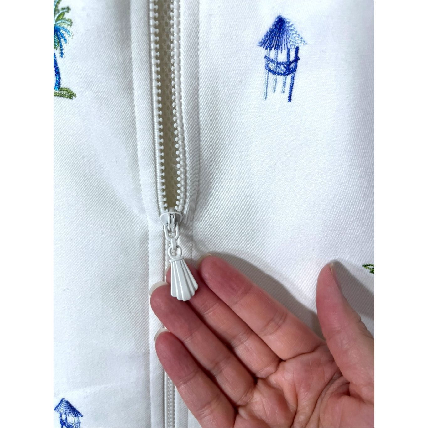 Other Vintage Alfred Dunner Embroidered Jacket Size 14 Tropical Fl Size L / US 10 / IT 46 - 5 Thumbnail