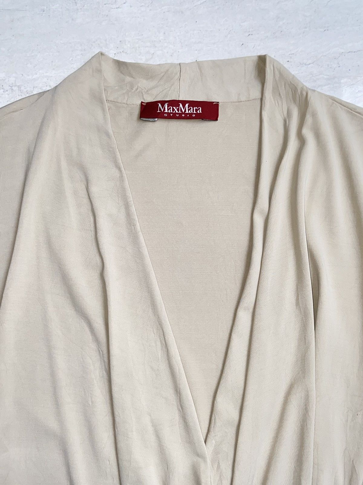 Max Mara MAX MARA Brown T-Shirt Size XXS / US 00 / IT 34 - 10 Thumbnail