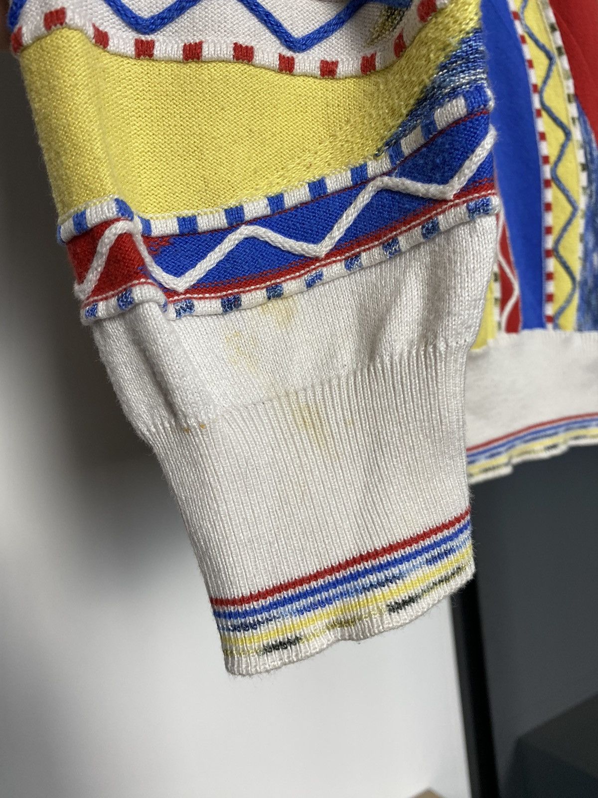 Vintage Vintage 3D knit Coogi style cotton sweater Size US S / EU 44-46 / 1 - 5 Thumbnail