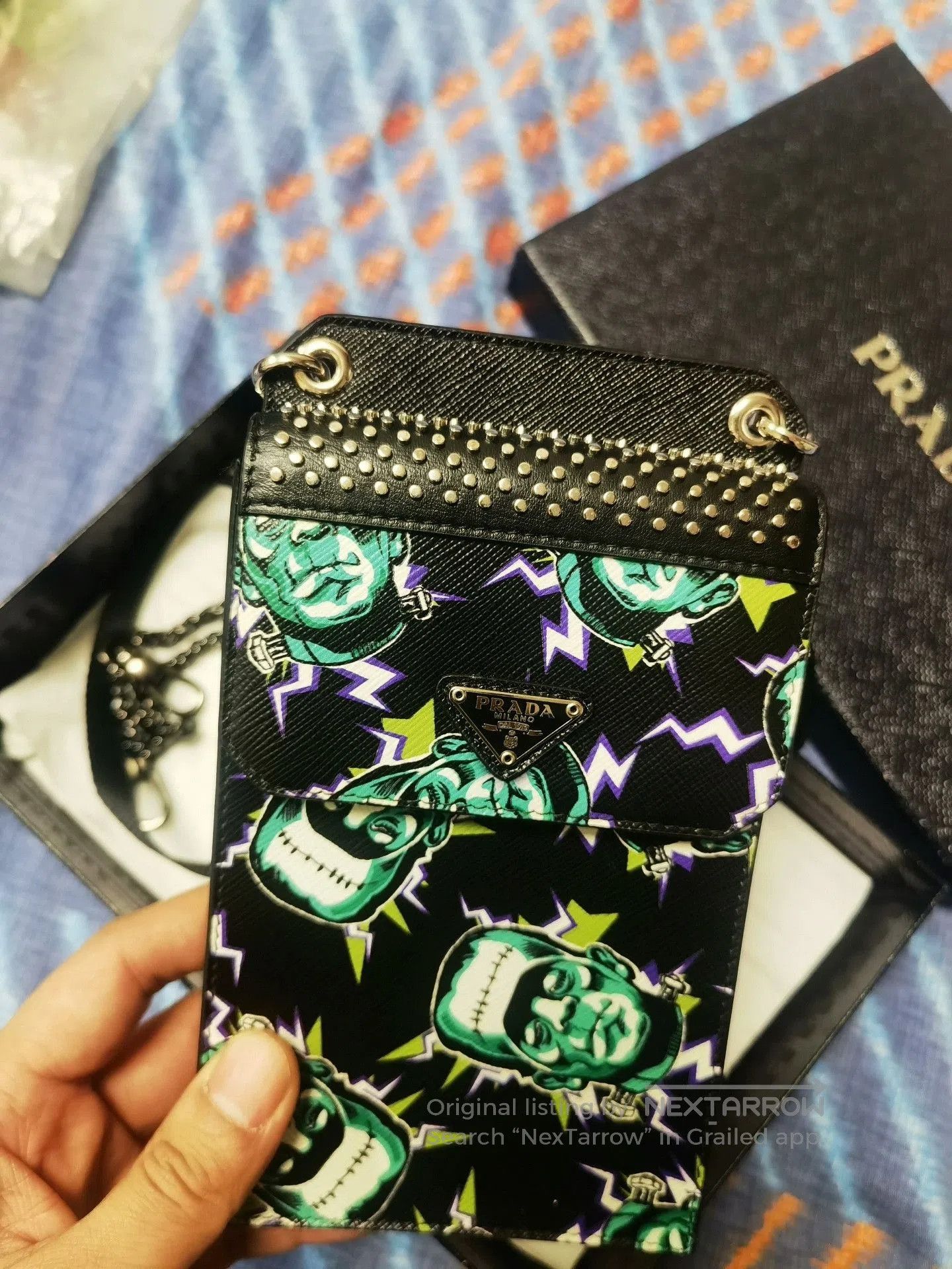 Prada Prada Frankenstein Phone Mini Bag. Size ONE SIZE - 2 Thumbnail