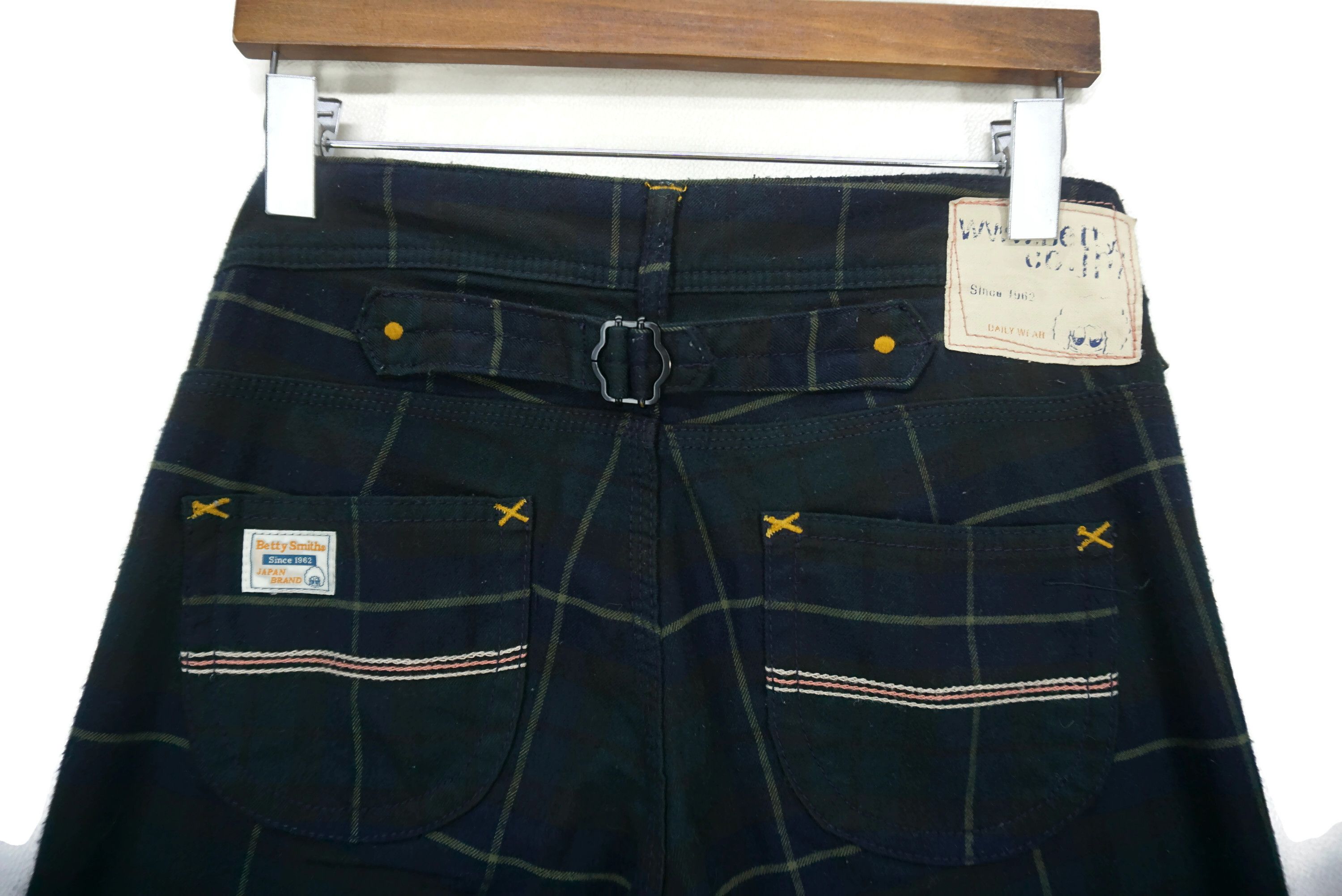 Japanese Brand Betty Smith Pants fit W30xL32 Low-Rise Slim Workwear Size 26" / US 2 / IT 38 - 6 Thumbnail