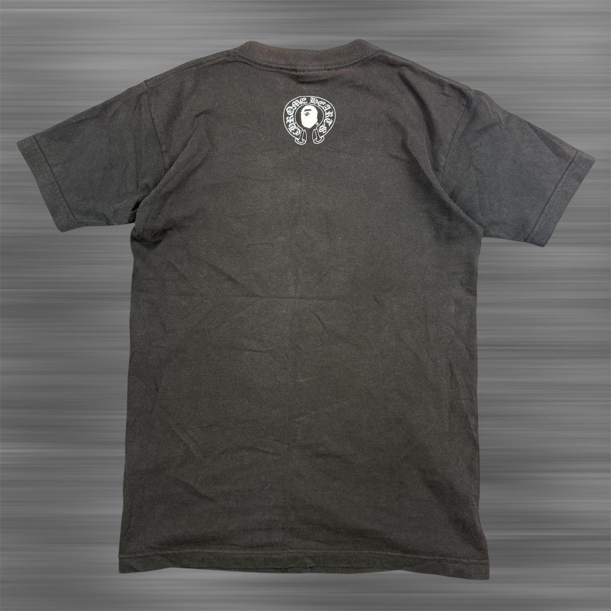 Bape × Chrome Hearts 2009 Chrome Hearts BAPE Baby Milo Horseshoe Tee Size US S / EU 44-46 / 1 - 3 Thumbnail
