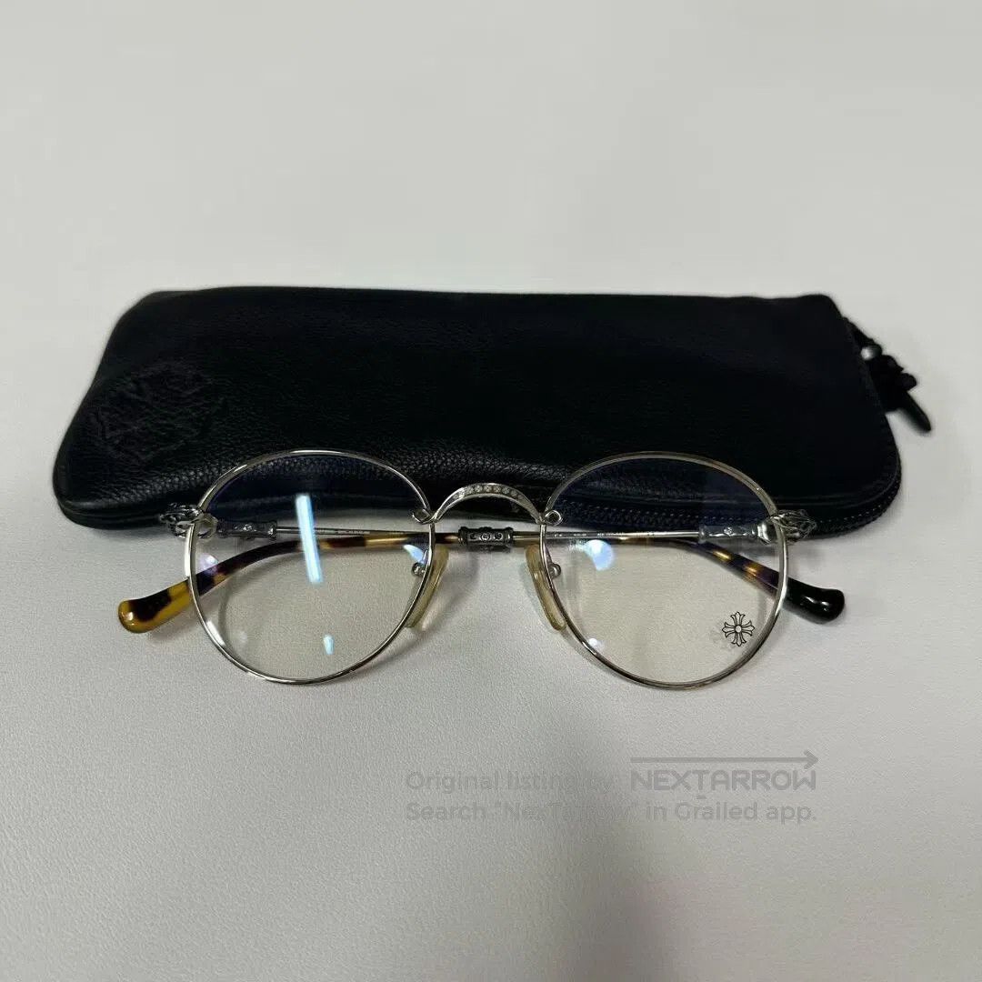 Chrome Hearts chrome hearts stylish round glasses with hat. Size ONE SIZE - 9 Thumbnail