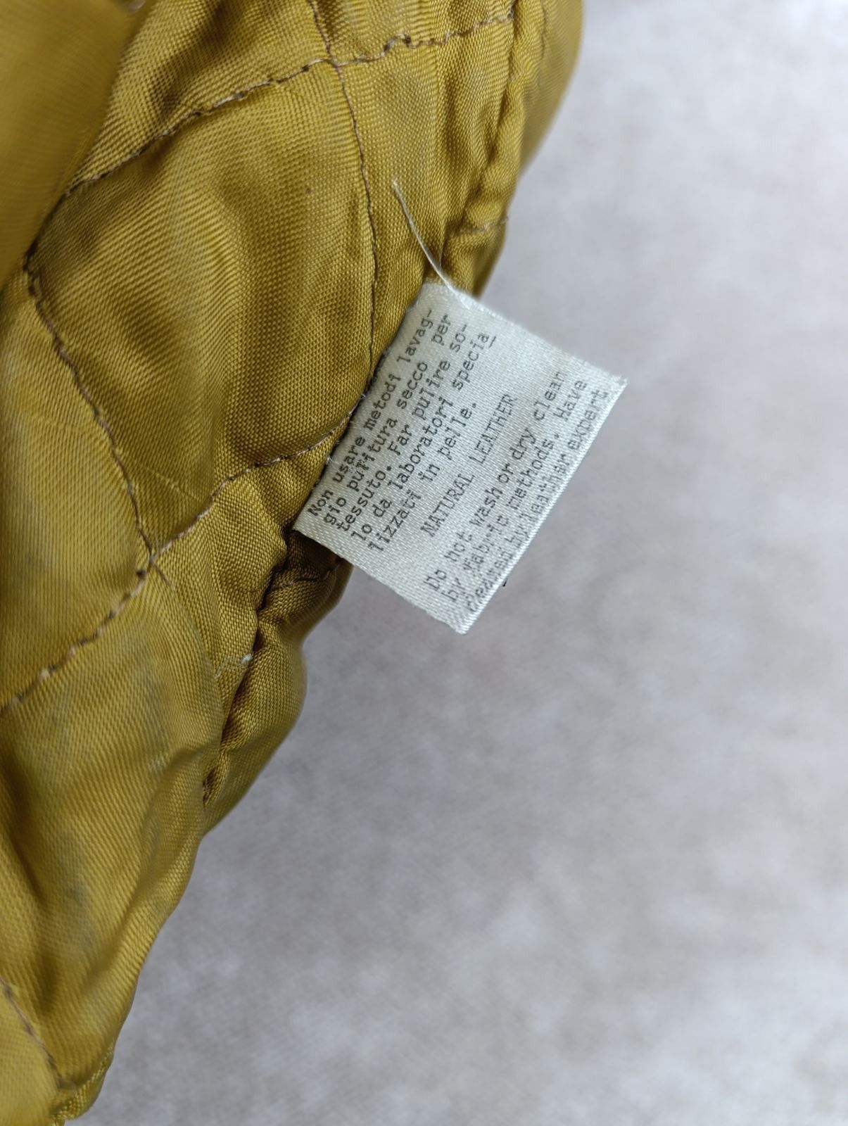 Vera Pelle CONQUET VERA PELLE VINTAGE LEATHER MENS FLYING JACKET Size US M / EU 48-50 / 2 - 21 Thumbnail