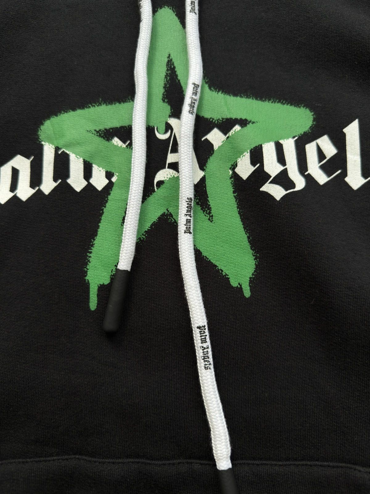 Palm Angels Palm Angels Star Sprayed hoodie Black boxy fit Size US L / EU 52-54 / 3 - 8 Thumbnail