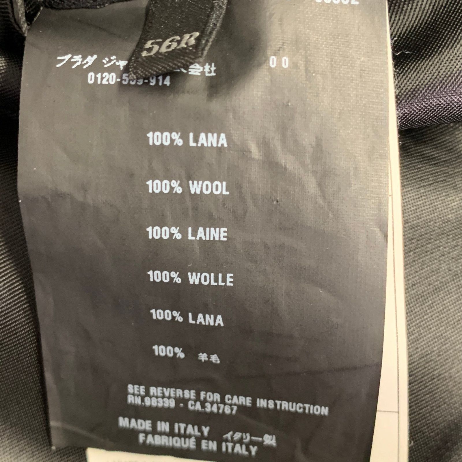 Prada PRADA Size 46 Grey Wool Hidden Buttons Coat Size US XL / EU 56 / 4 - 4 Thumbnail