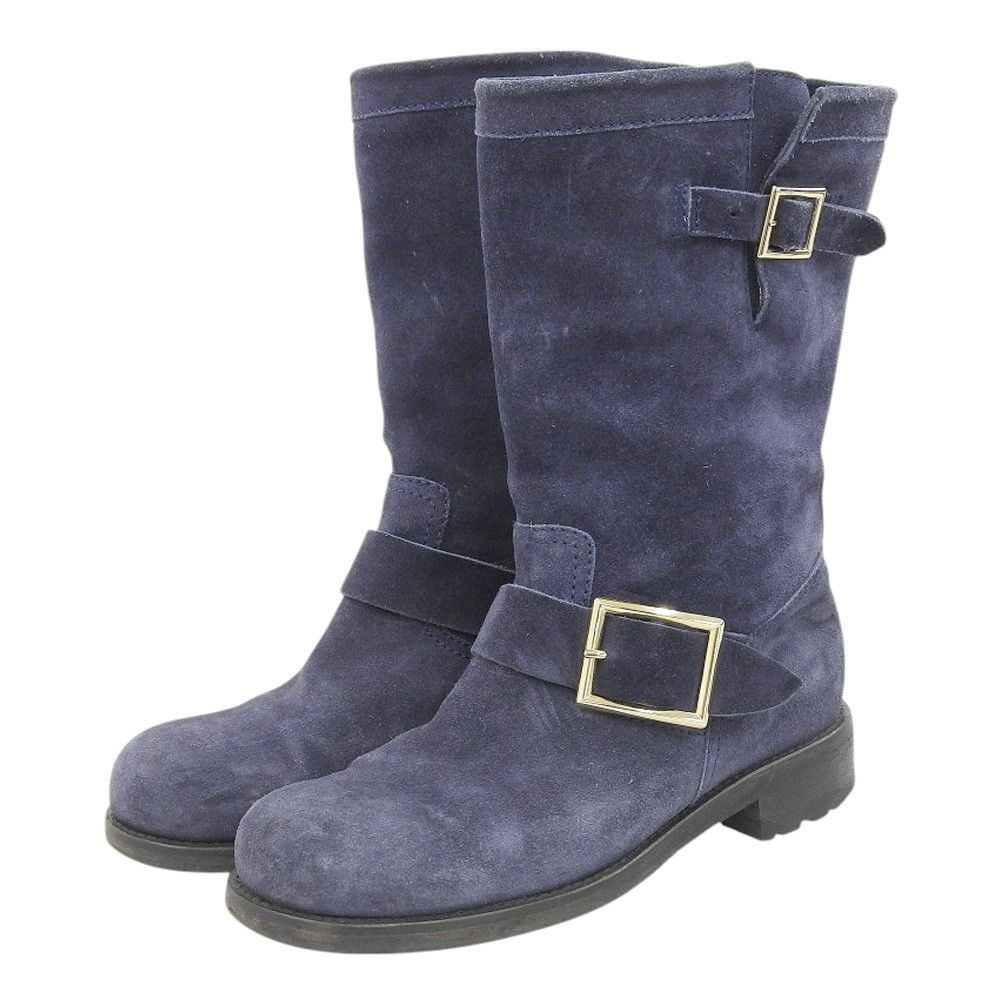 Jimmy Choo Jimmy Choo Suede Boots Suede Shoes DUTY FREE for USA