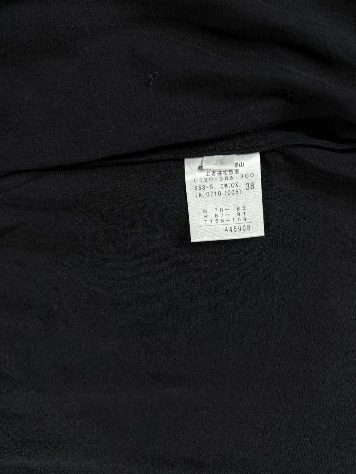 Hussein Chalayan Hussein Chalayan - 00’s Charcoal Cotton Coat Size S / US 4 / IT 40 - 8 Thumbnail
