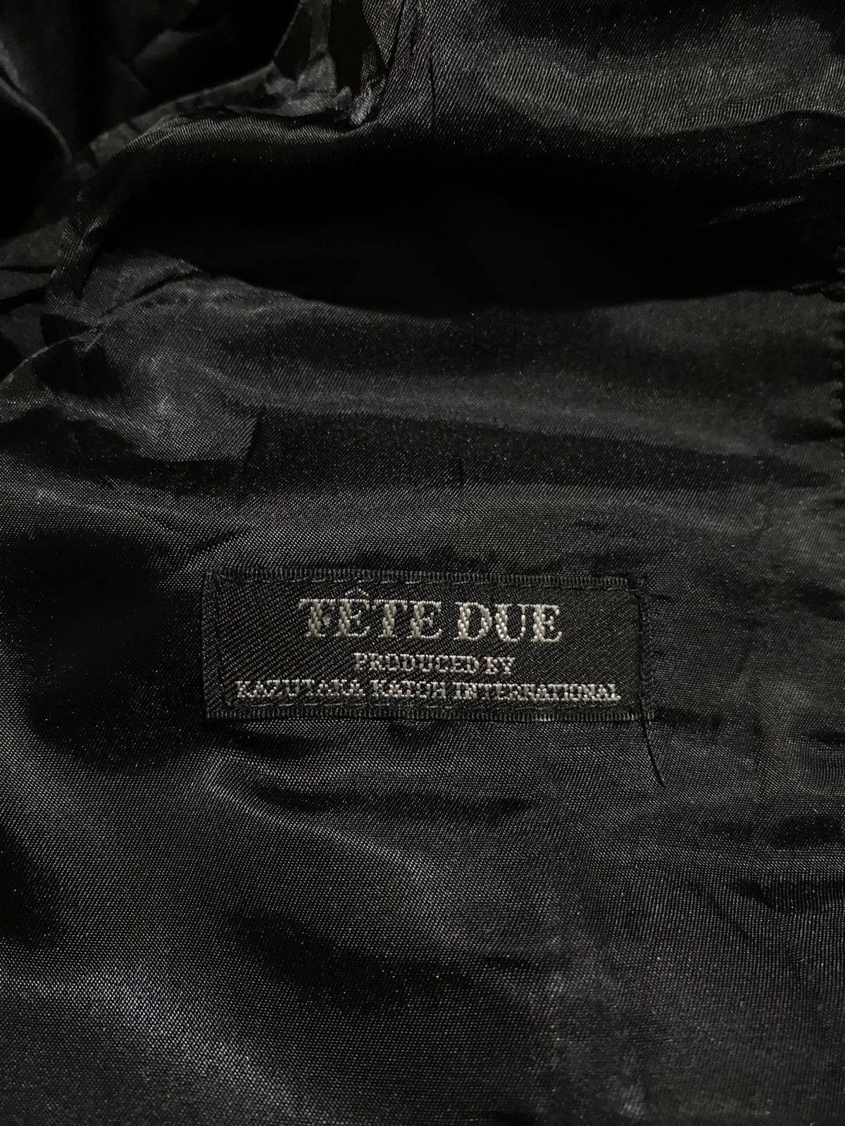 Tete Homme KAZUTAKA KATOH TETE DUE HOMME DUFFLE WOOL JACKET Size US M / EU 48-50 / 2 - 8 Thumbnail
