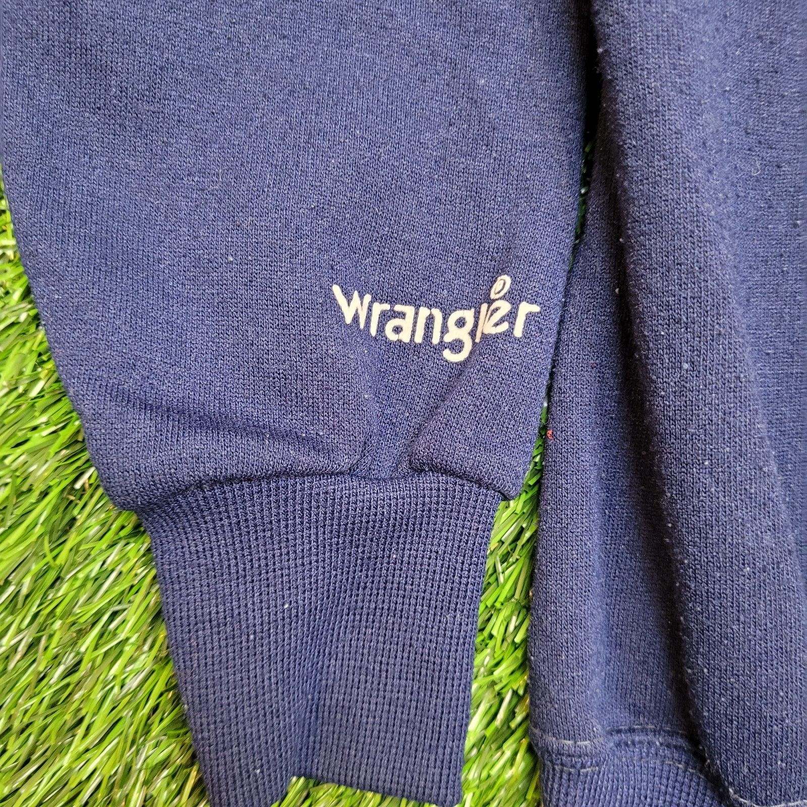 Wrangler VTG 80s Wrangler Zip Up Hoodie USA Made Womens S Oversized Size S / US 4 / IT 40 - 5 Thumbnail