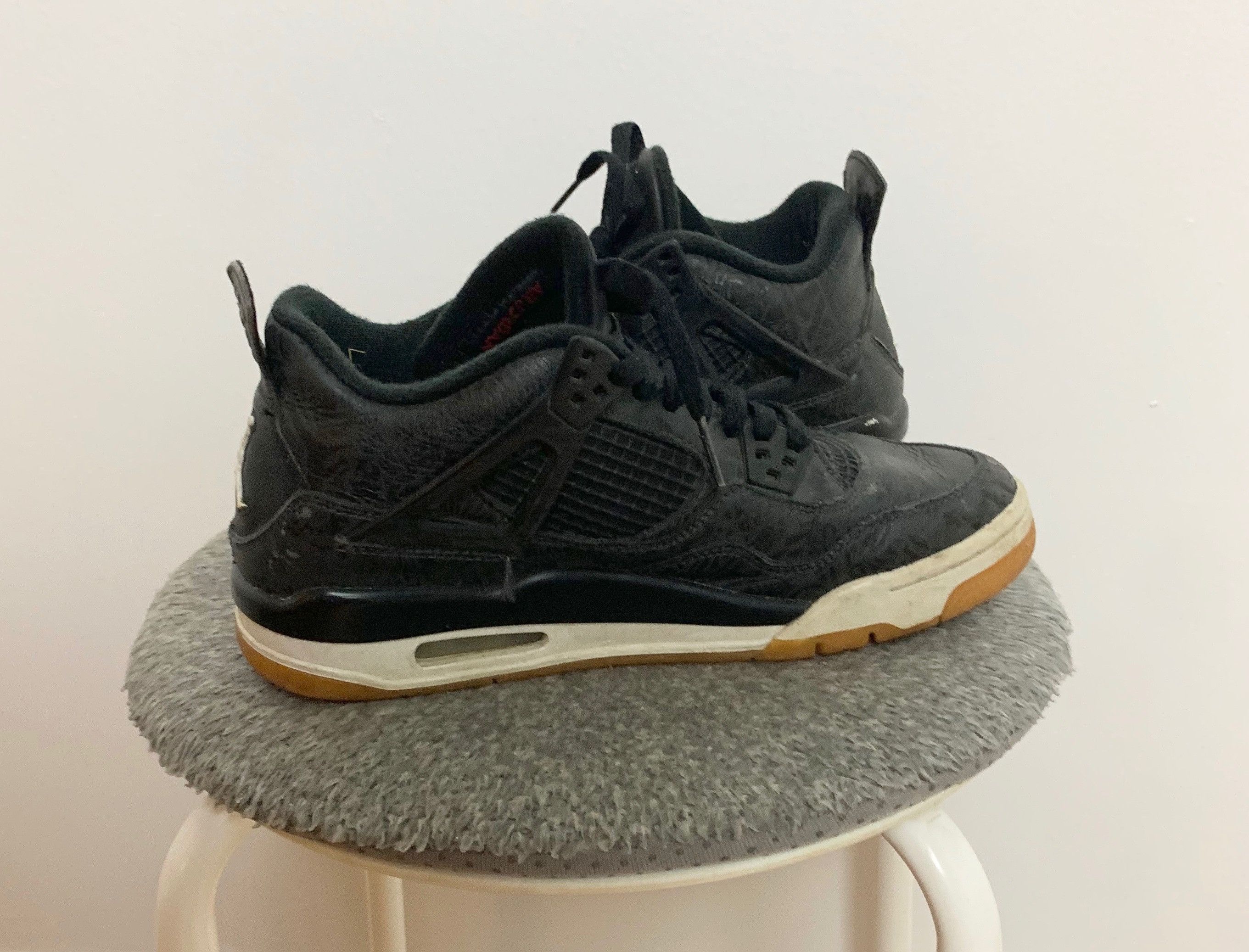 Jordan Brand × Nike Jordan 4 Laser Sneakers Size US 6.5 / EU 39-40 - 4 Thumbnail