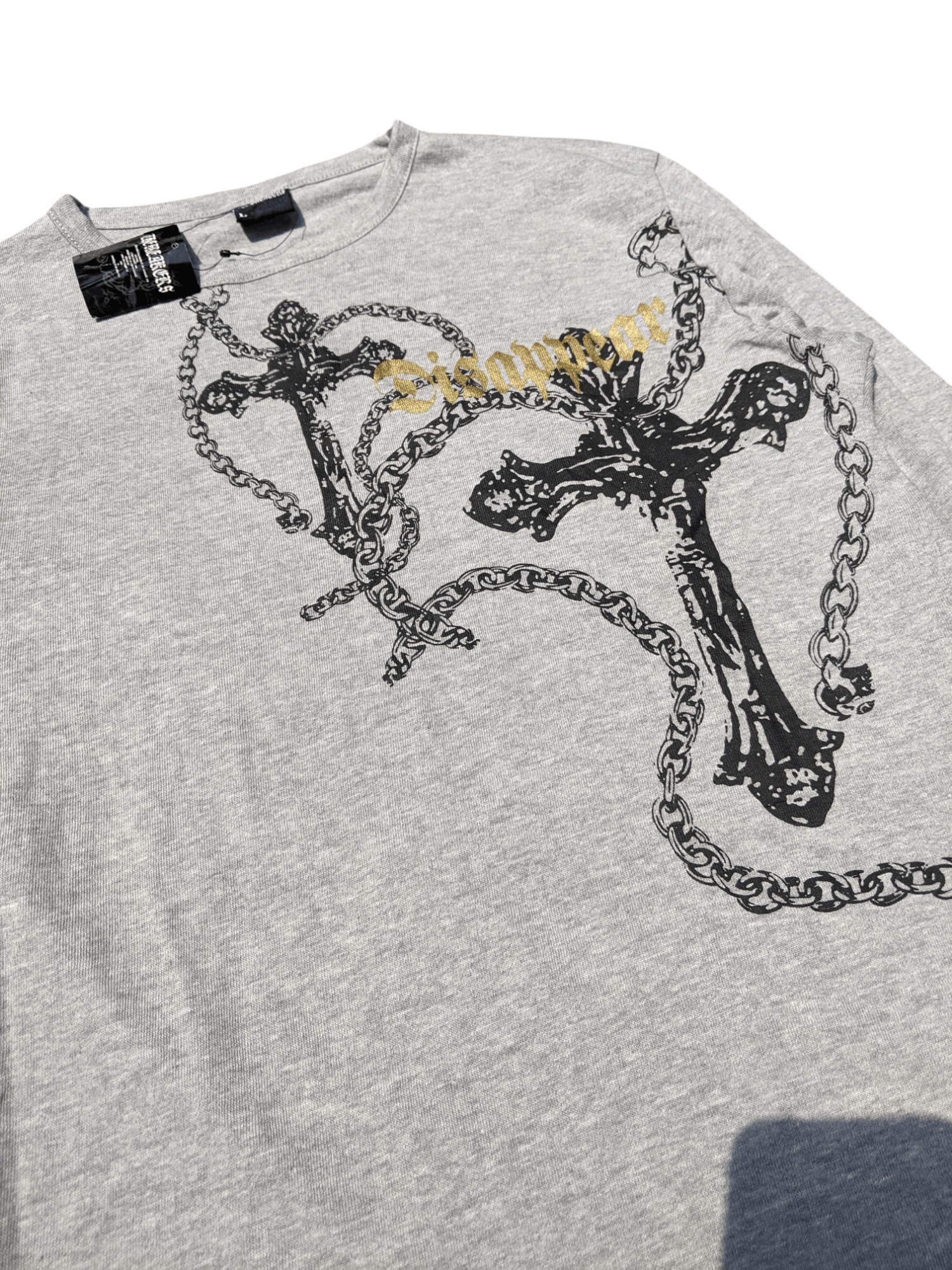 Japanese Brand The Breakers Chain Cross Poem Long Sleeve t-shirt Size US L / EU 52-54 / 3 - 2 Thumbnail