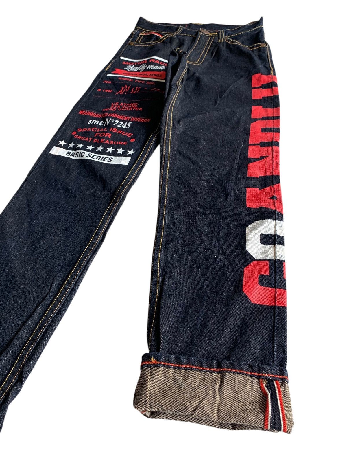 Japanese Brand CO AND LU SELVEDGE STREETWEAR DENIM Size US 26 / EU 42 - 1 Thumbnail
