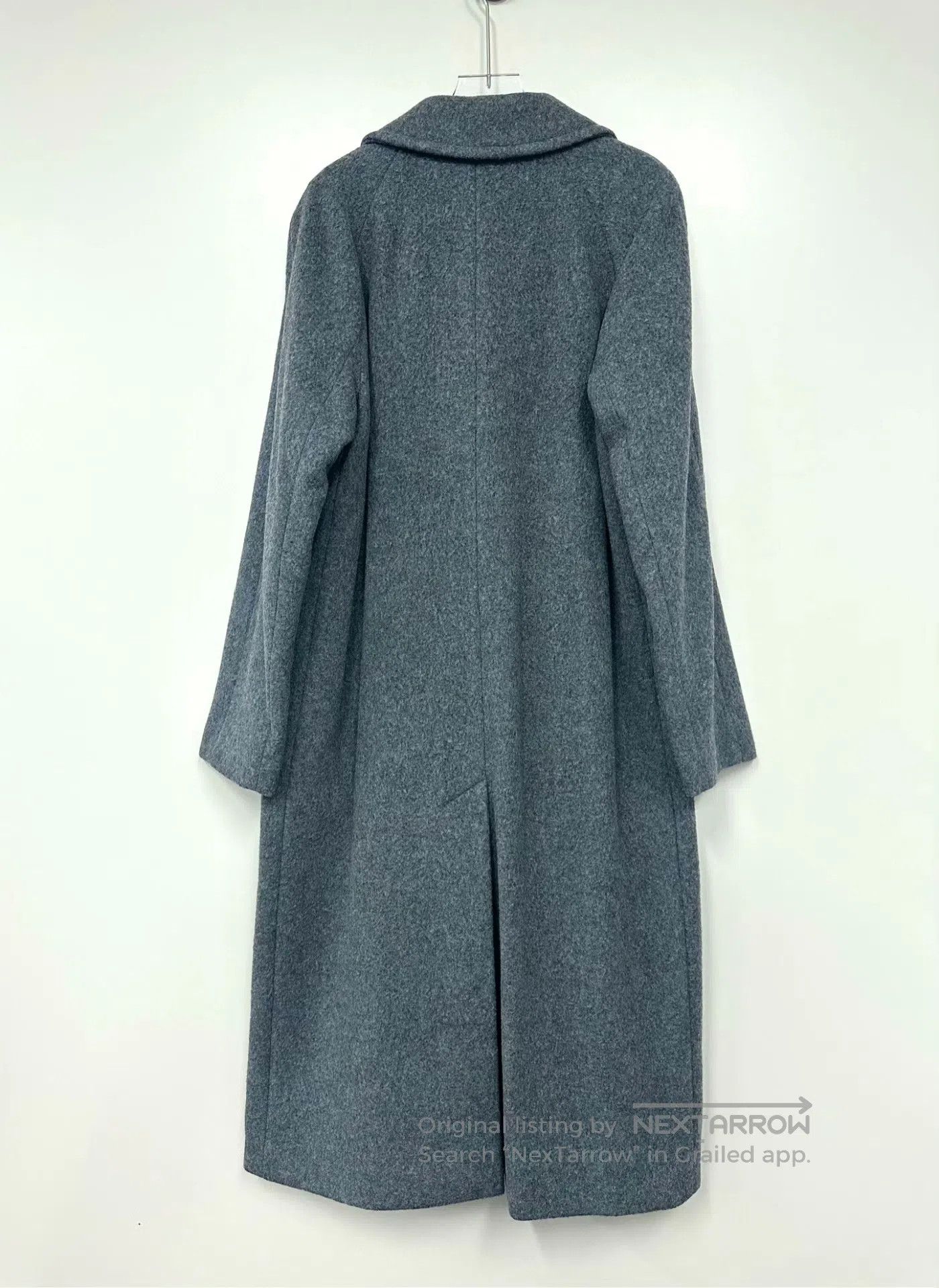 Burberry Burberry Gray Classic Lined Plaid Single-breasted Wool Ove Size XS / US 0-2 / IT 36-38 - 2 Thumbnail