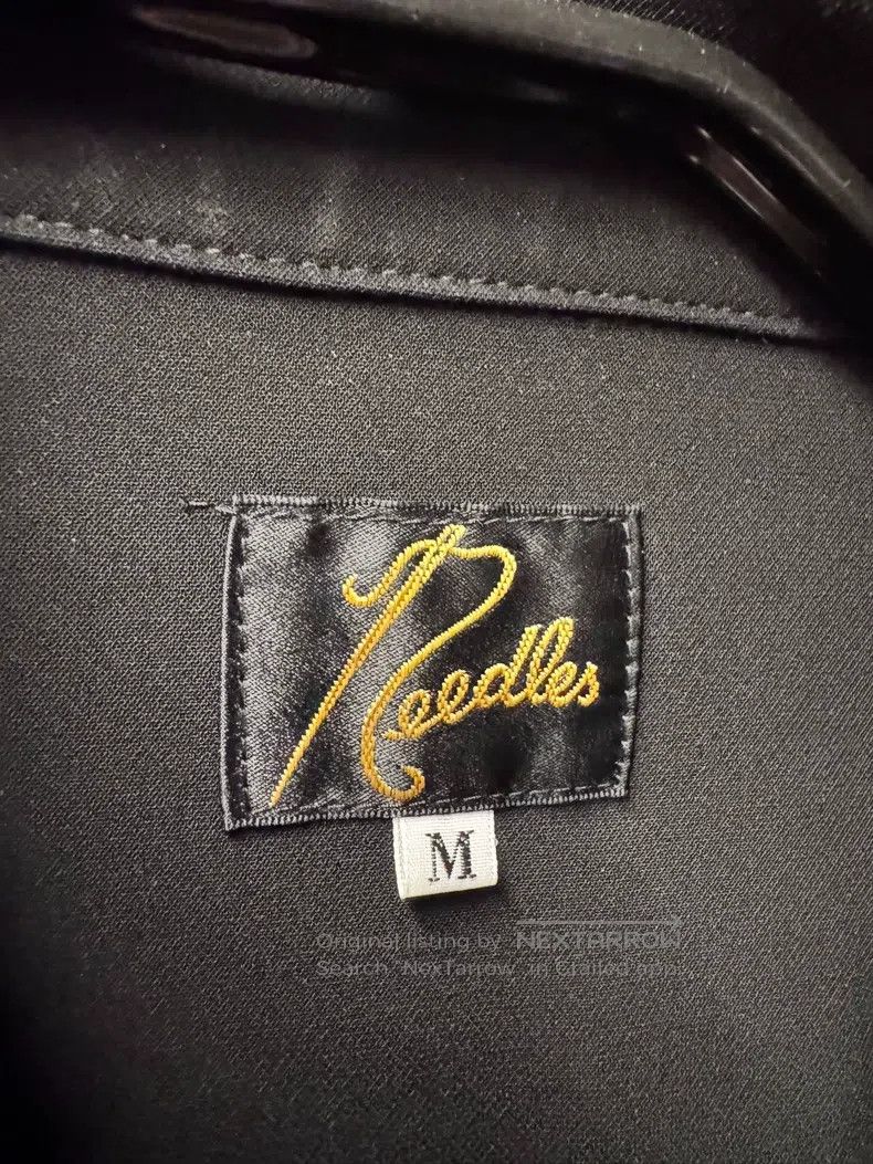 Needles Needles Logo-Embroidered Piped Twill Overshirt Size US M / EU 48-50 / 2 - 3 Thumbnail