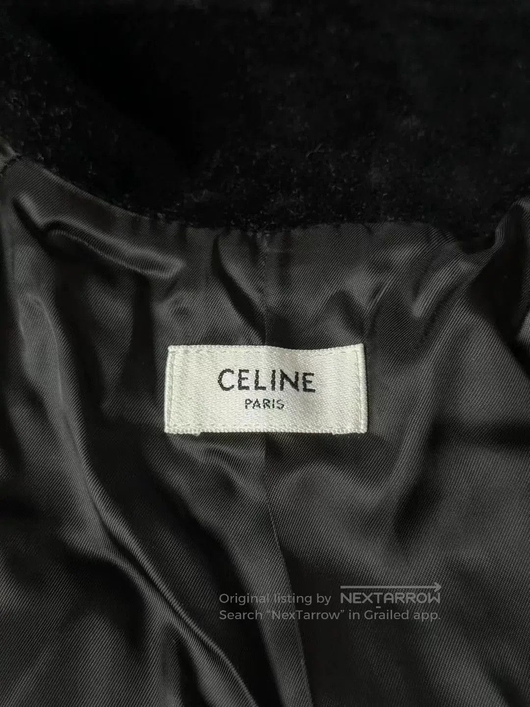 Celine celine black velvet jacket with white stripes. Size US M / EU 48-50 / 2 - 3 Thumbnail