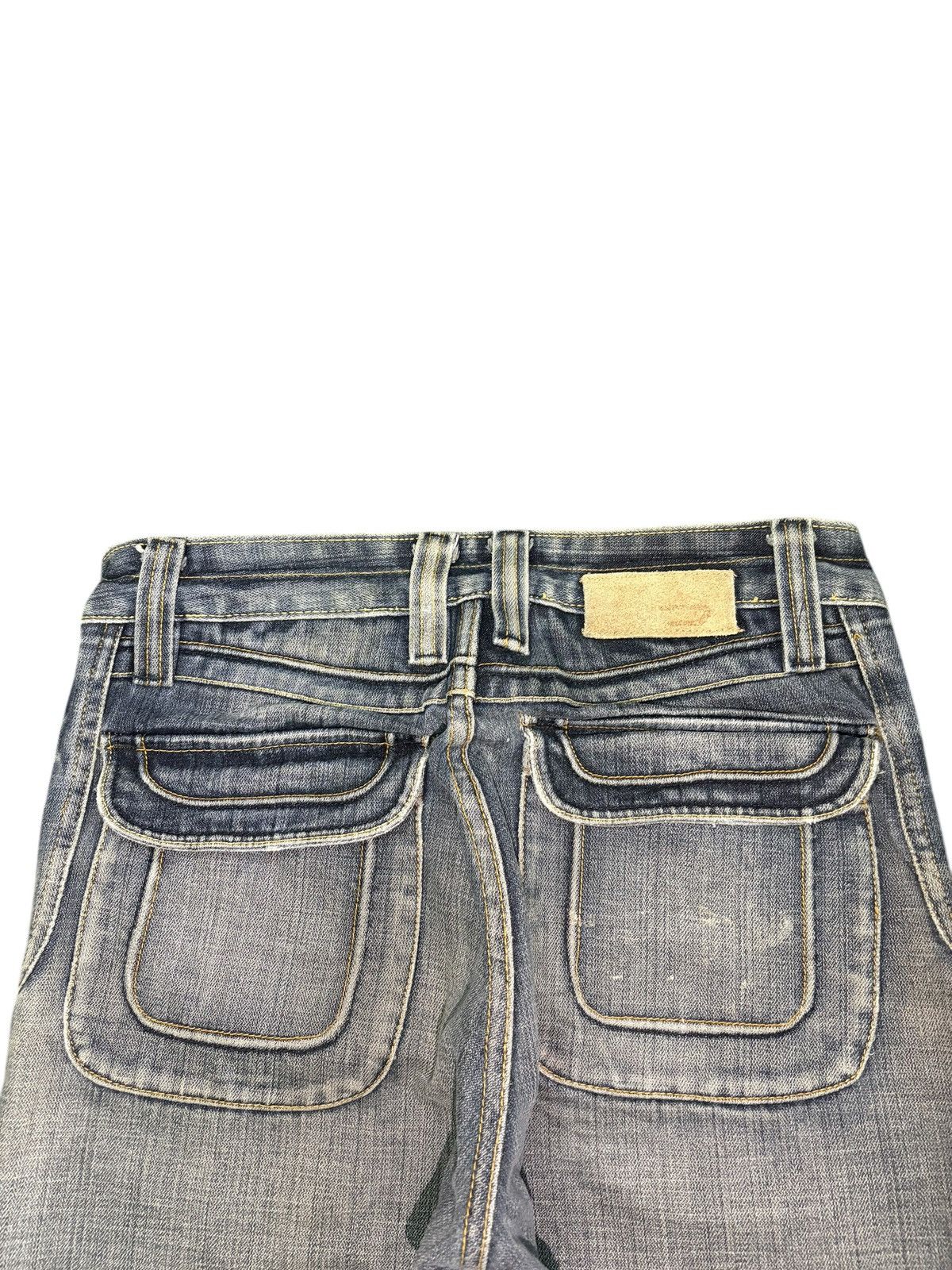 Diesel Vintage Italy Diesel Mud Wash Distress Baggy Jeans Size US 30 / EU 46 - 4 Thumbnail