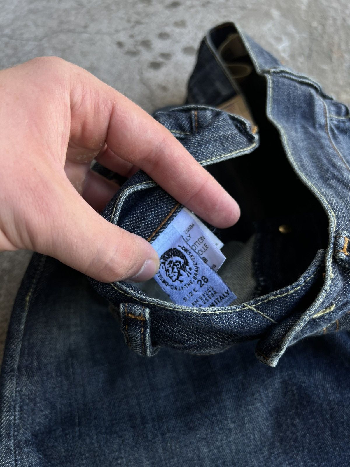 Diesel Crazy Vintage Diesel Japan Denim Jeans Wide Leg Hysteric Size US 30 / EU 46 - 6 Thumbnail