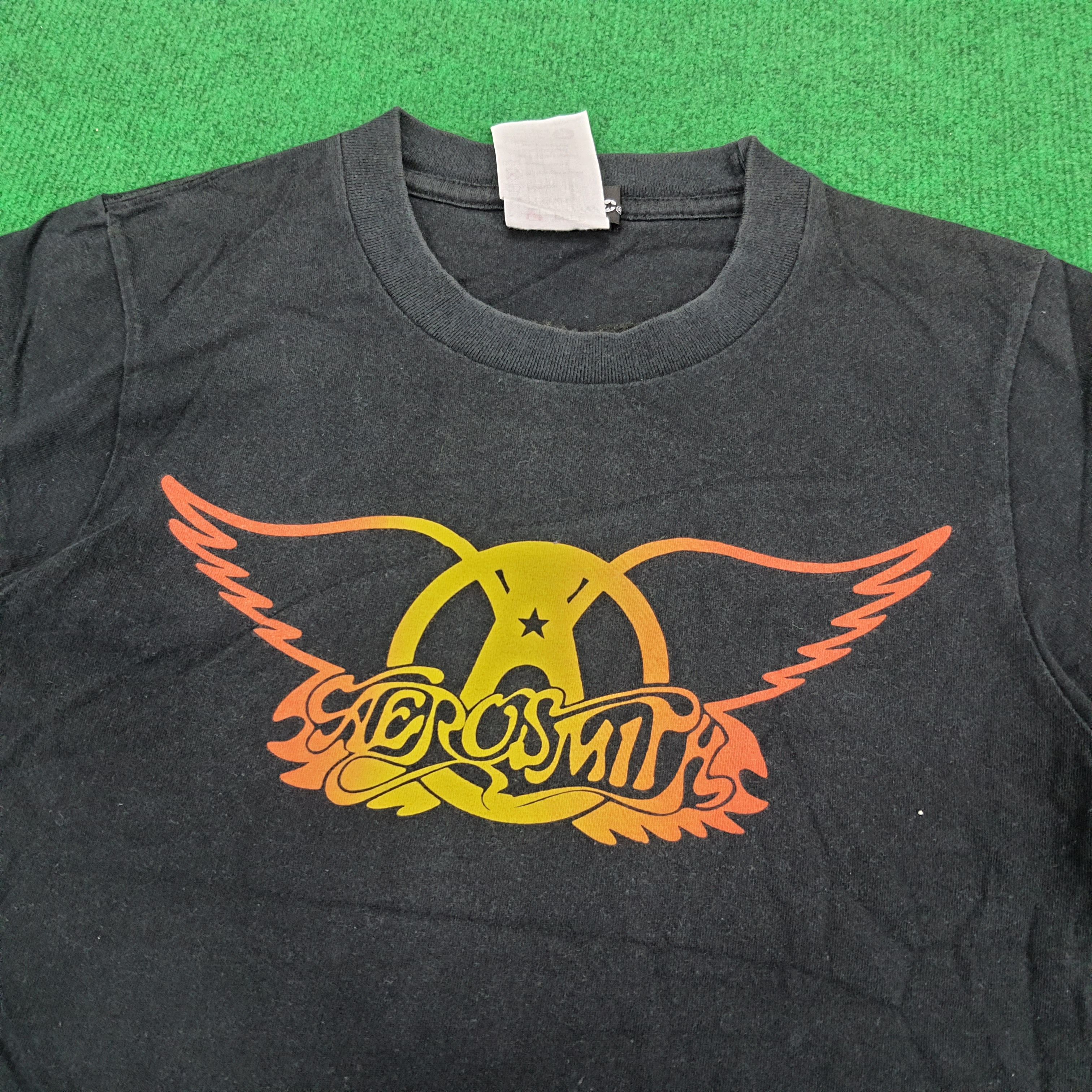 Aerosmith × Hysteric Glamour × Japanese Brand Vintage Hysteric Glamour x Aerosmith Band T-shirt C123N28 Size US XS / EU 42 / 0 - 4 Thumbnail