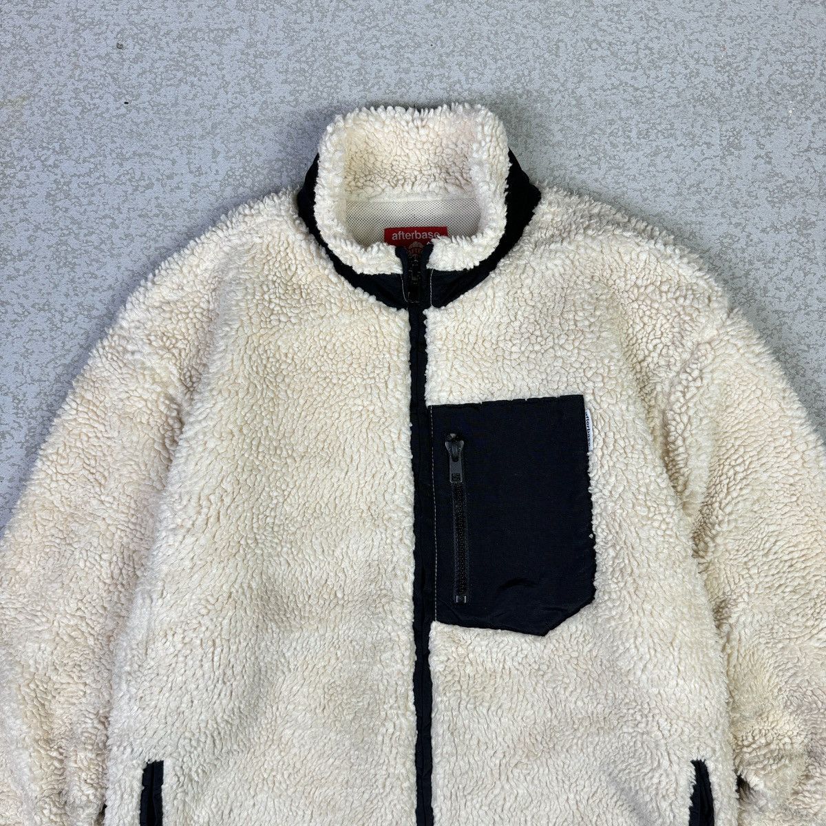 Japanese Brand Japanese Brand Afterbase Matted Fleece Mesh Net Lined Jacket Size US XL / EU 56 / 4 - 3 Thumbnail