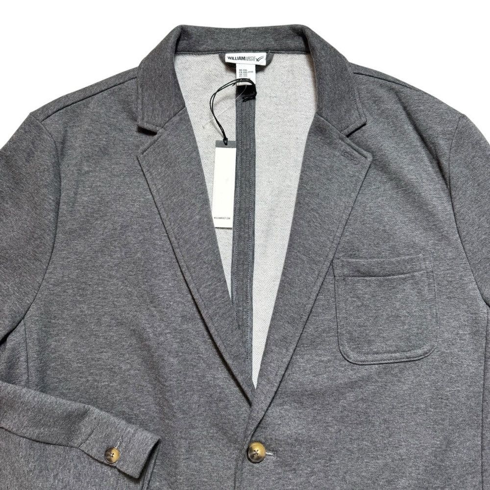 William Rast NWT New William Rast Ponte Knit Cotton Grey Blazer Size XXL Size 54R - 3 Thumbnail