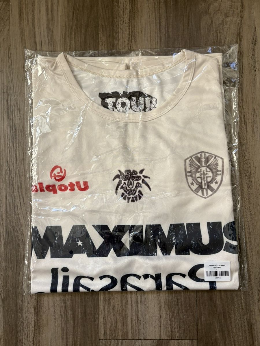 Travis Scott Travis Scott England Soccer Jersey Size US L / EU 52-54 / 3 - 3 Thumbnail
