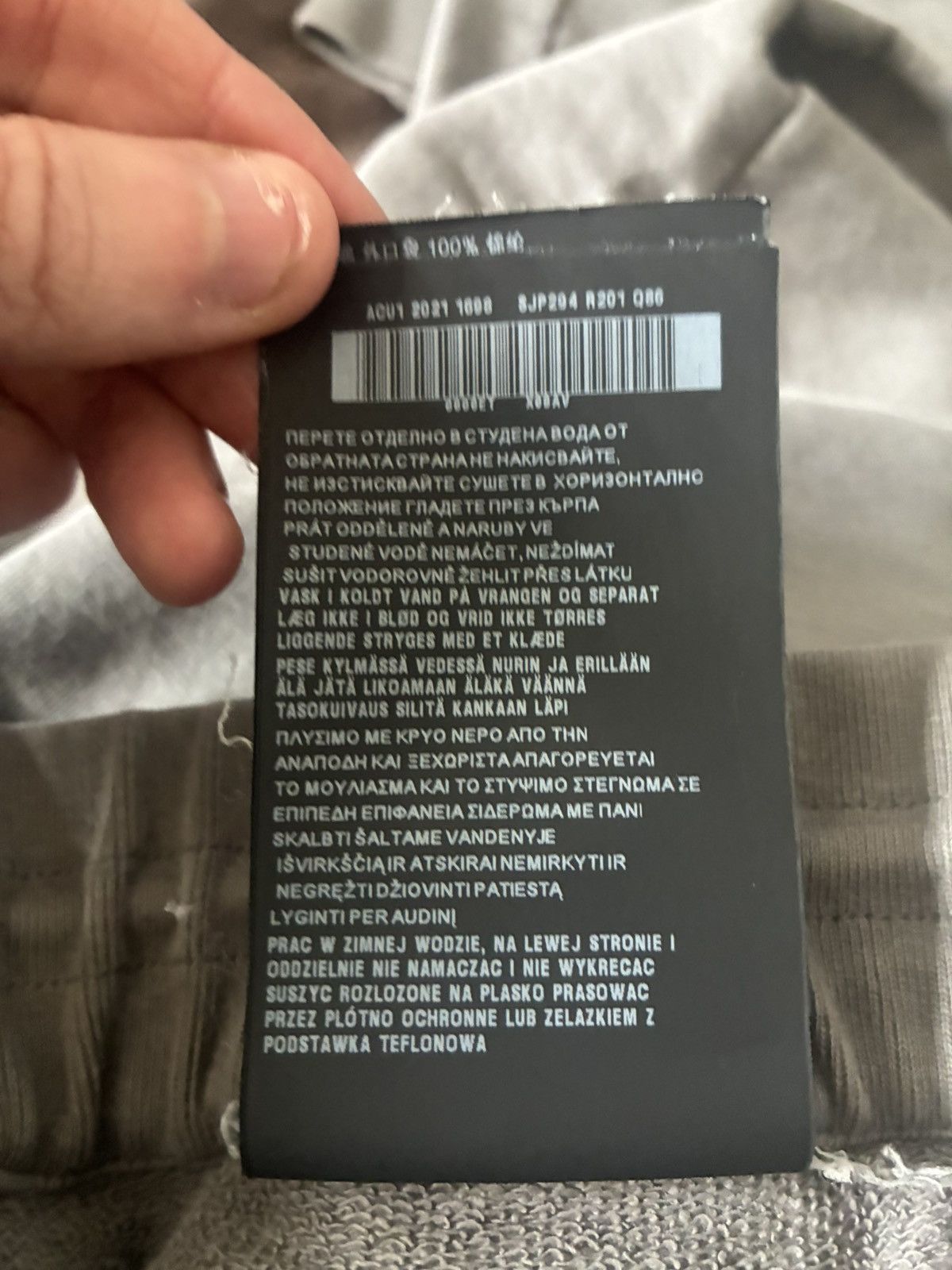 Prada Prada Gray Sweatpants Size US 30 / EU 46 - 16 Thumbnail