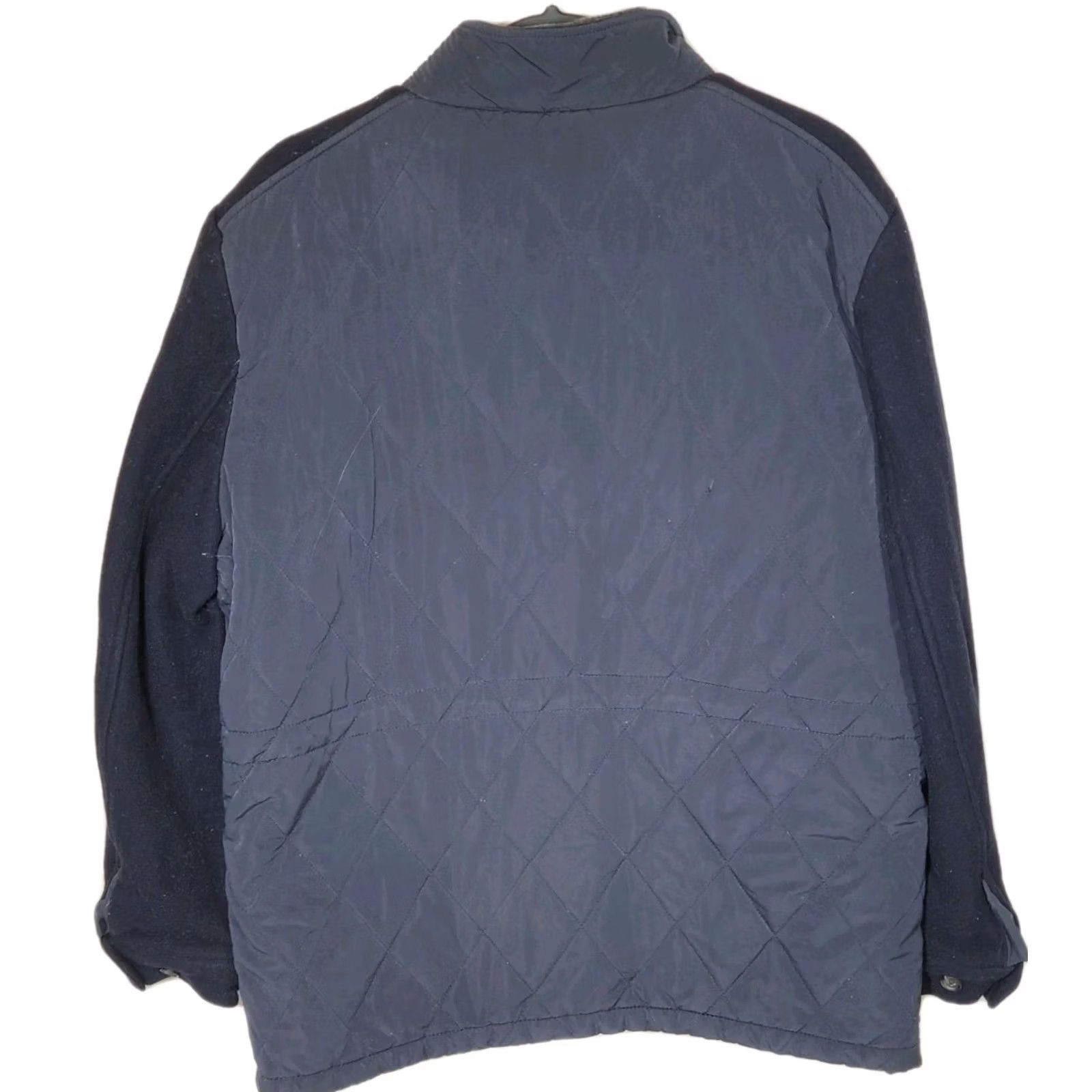 Vintage Gutteridge Dal 1878 Dark Navy Giubbotti Quilted Jacket Men's 54 Navy Wool Blend Lining Wool 54 Men Regular Size 54 Jacket Size US L / EU 52-54 / 3 - 2 Thumbnail