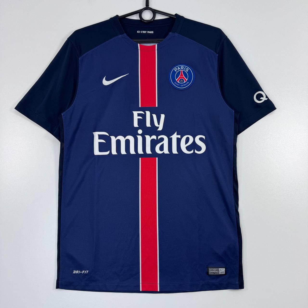 Nike Nike PSG Paris Saint Germain Shirt 2015 Fly Emirates Size S Size US S / EU 44-46 / 1 - 1 Thumbnail
