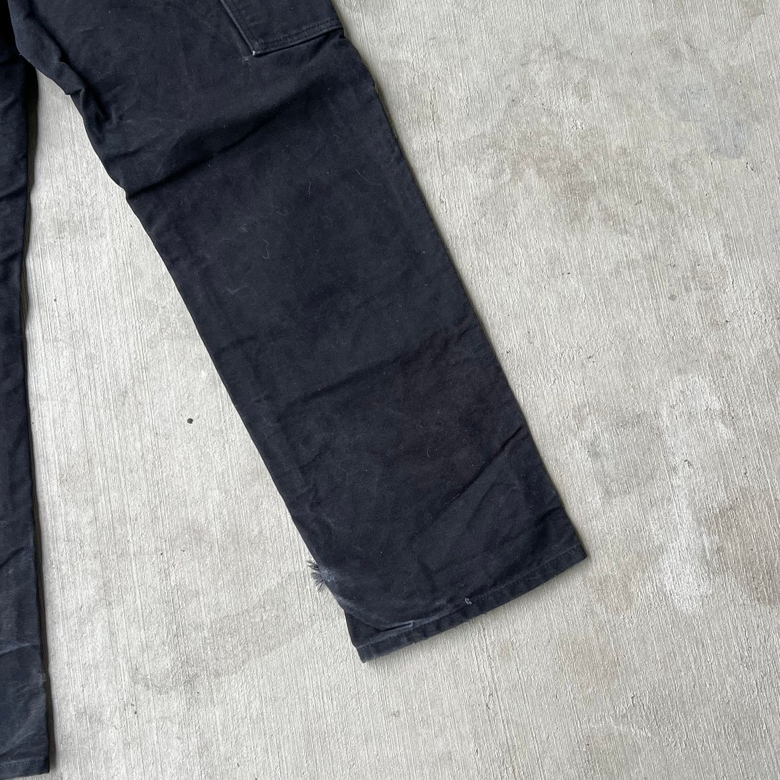 Carhartt × Vintage Carhartt faded black double knee work wear carpenter pants Size US 29 - 9 Thumbnail