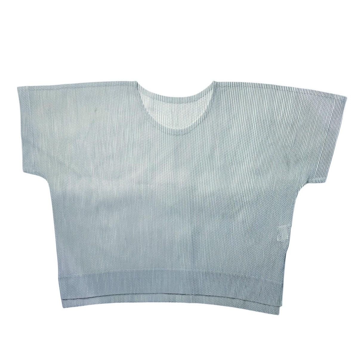 Issey Miyake × Pleats Please Issey Miyake Issey Miyake Pleats Please Mesh Crop Tops Size M / US 6-8 / IT 42-44 - 1 Thumbnail