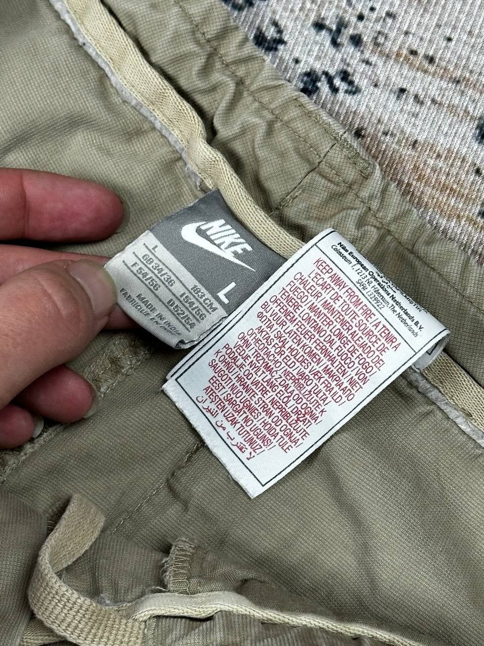 Nike Vintage Nike Cargo Pants Y2K Style Drill Baggy Fit Size L Size US 34 / EU 50 - 8 Thumbnail