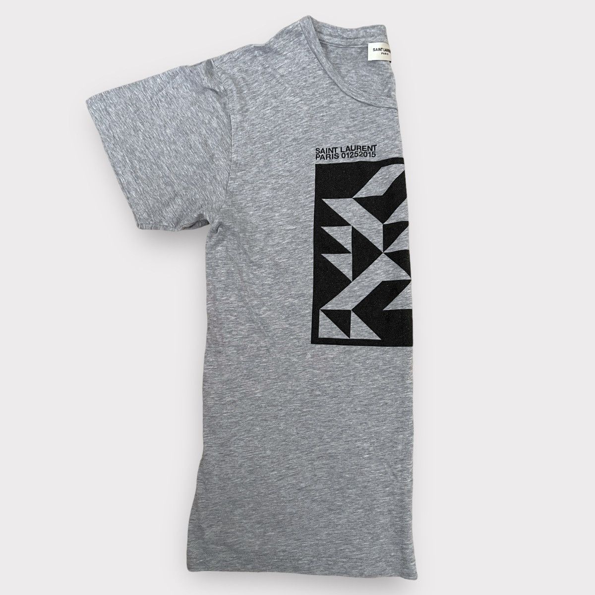 Saint Laurent Paris Saint Laurent Logo Tee Size US M / EU 48-50 / 2 - 4 Thumbnail