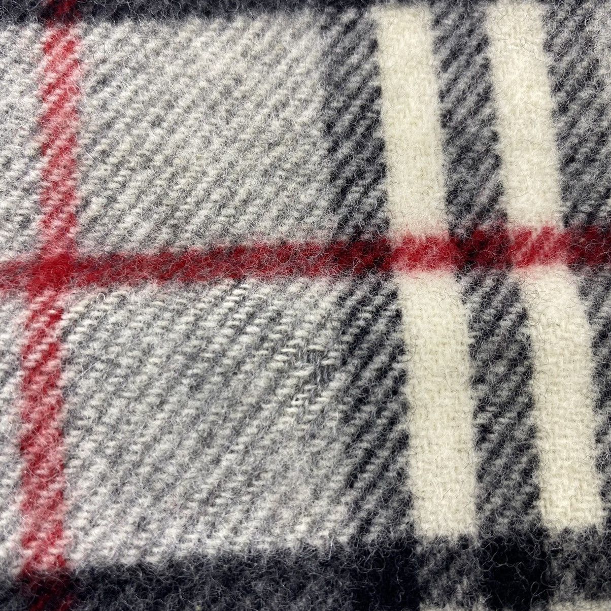 Burberry × Vintage Burberry Wool Muffler / Scarf / Neckwear -T1305 Size ONE SIZE - 9 Thumbnail