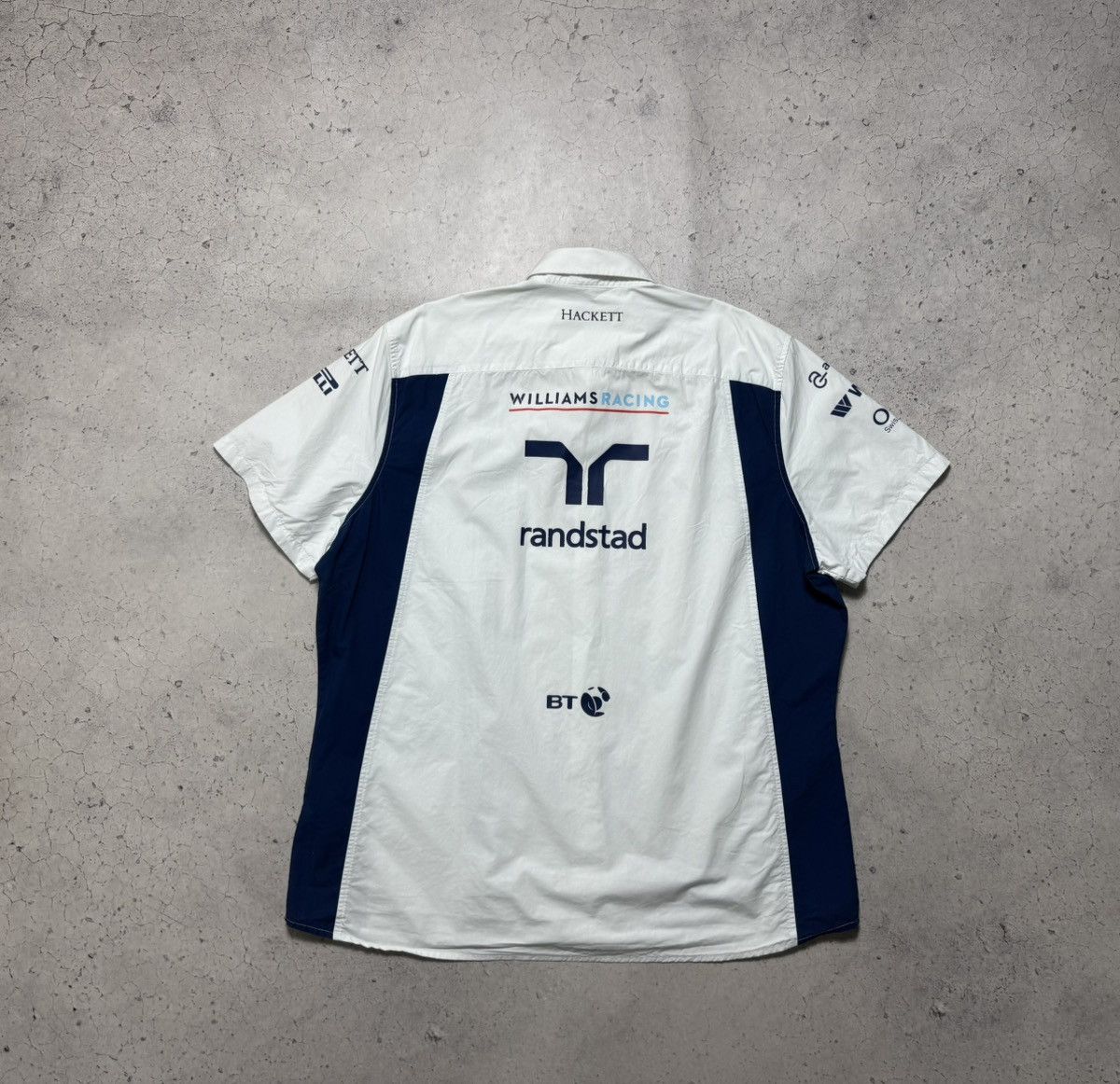 Hackett Hackett London Mercedes-Benz Williams Racing Button Shirt Size US XXL / EU 58 / 5 - 12 Thumbnail