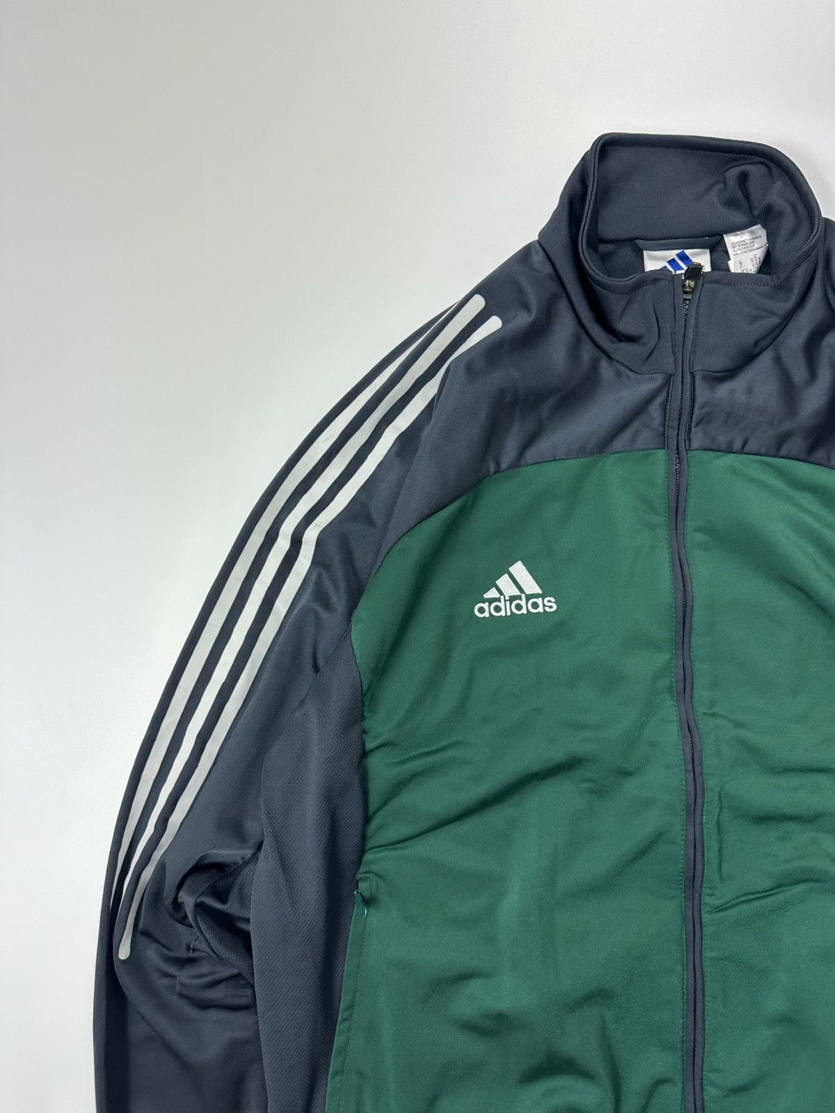 Adidas Vintage Adidas FC St.Gallen Soccer Jacket Big Logo Print Size US L / EU 52-54 / 3 - 6 Thumbnail
