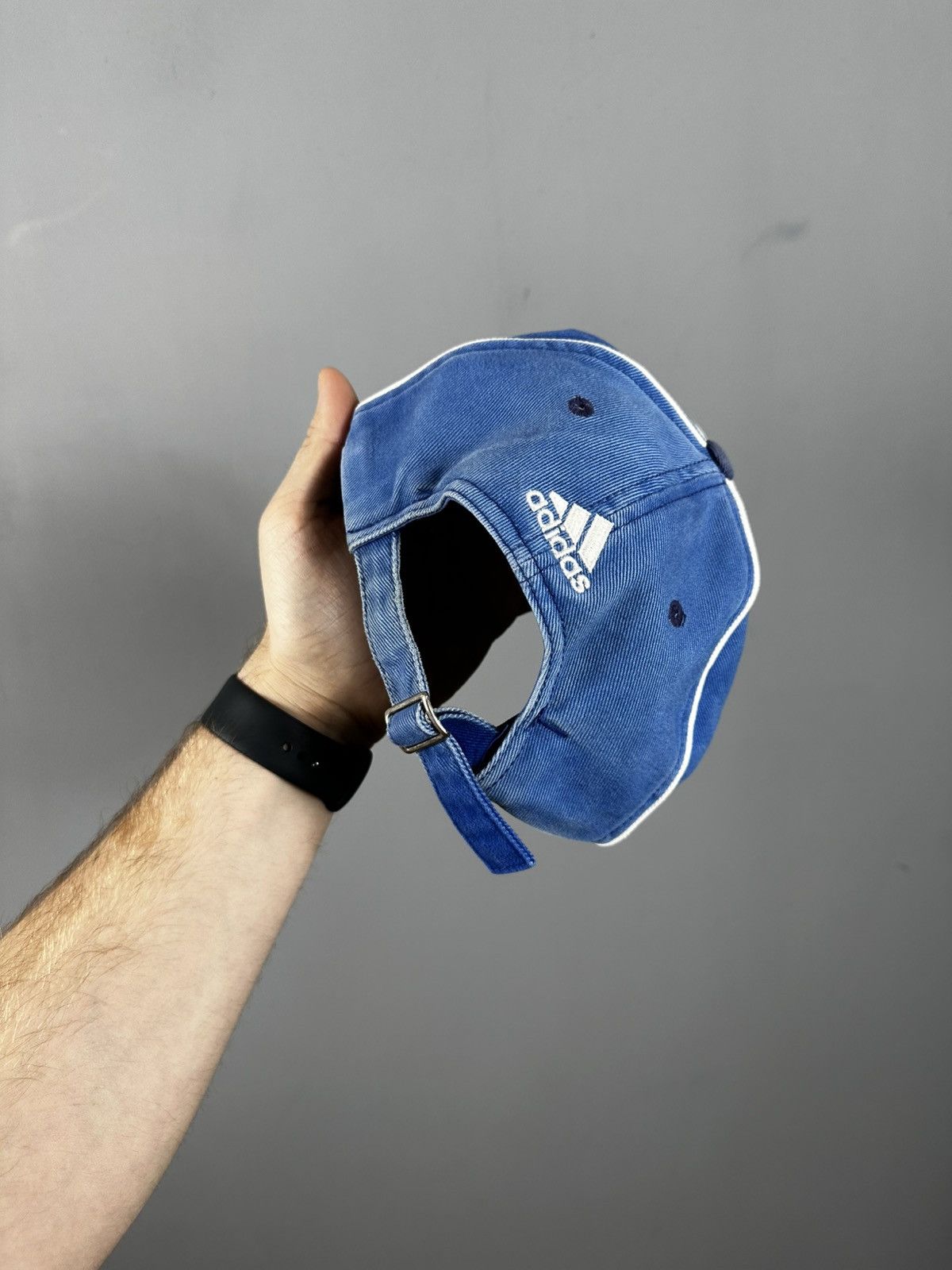 Adidas Vintage Real Madrid Cap 2000 Size ONE SIZE - 3 Thumbnail