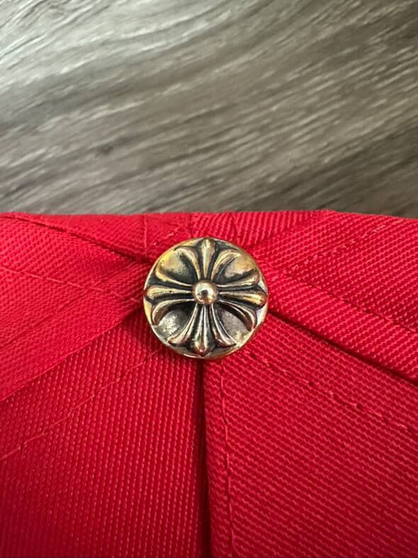 Chrome Hearts Red Chrome hearts hat Size ONE SIZE - 3 Thumbnail