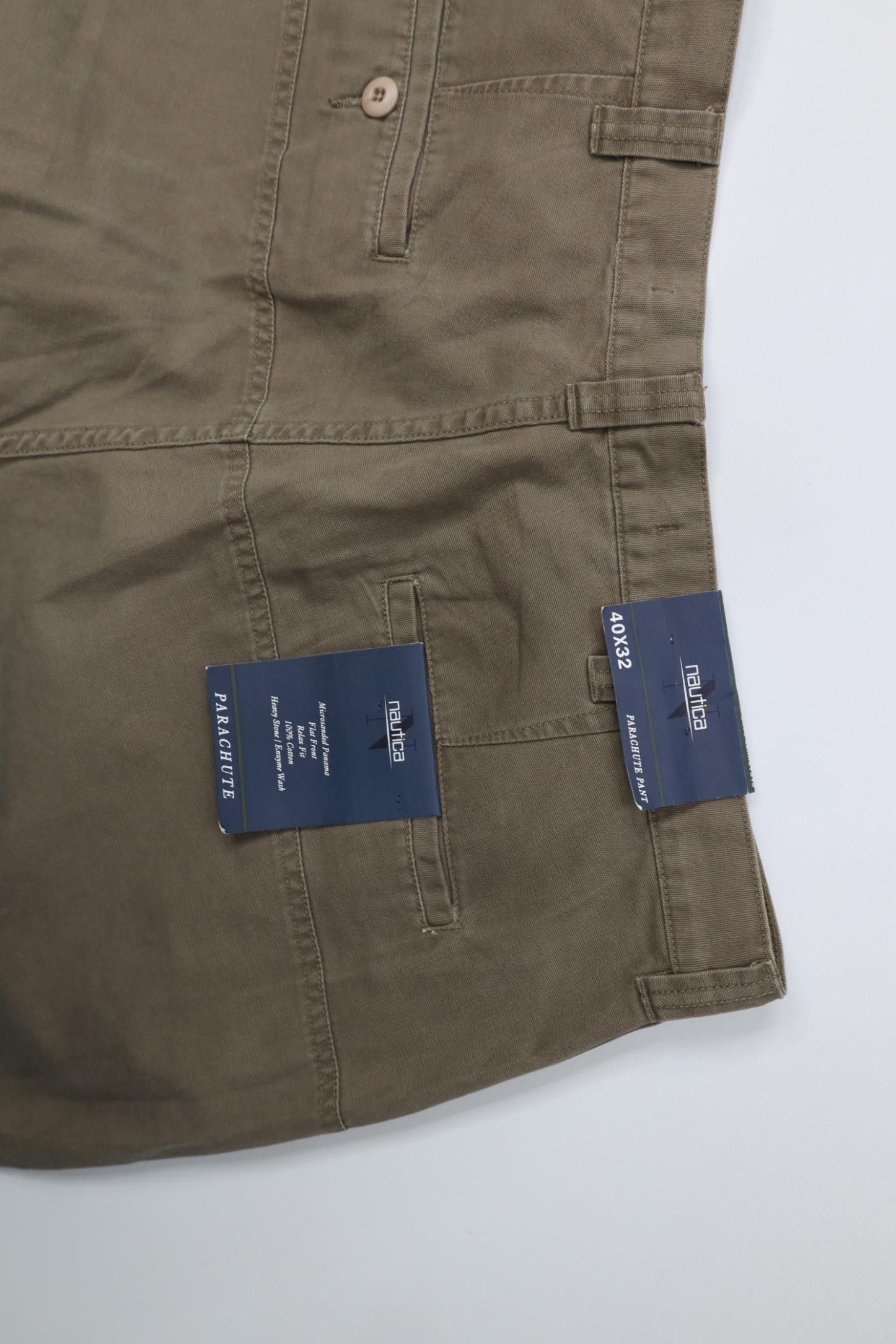 Nautica Deadstock Vintage 90s Nautica Wide Leg Double Knee Pants Size US 40 / EU 56 - 13 Thumbnail
