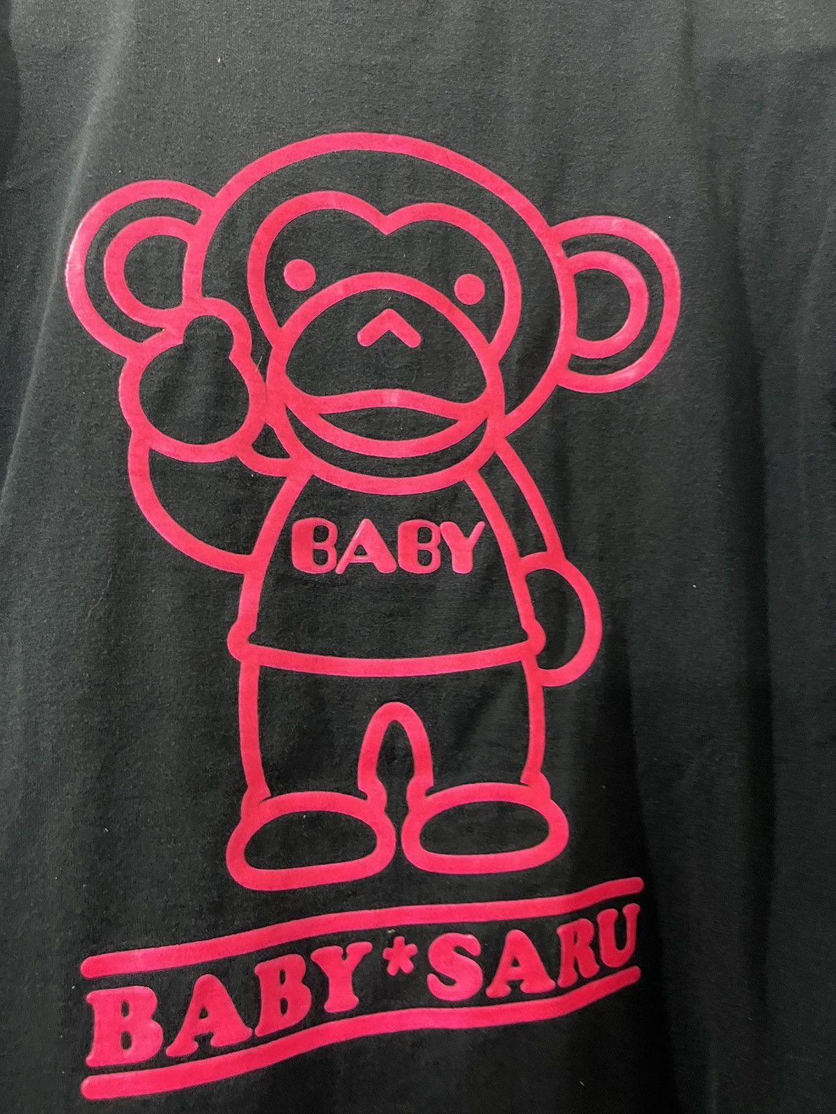 45rpm Baby Milo X Saru Man Santastic Baby Saru No Music No Life T Size US L / EU 52-54 / 3 - 4 Thumbnail