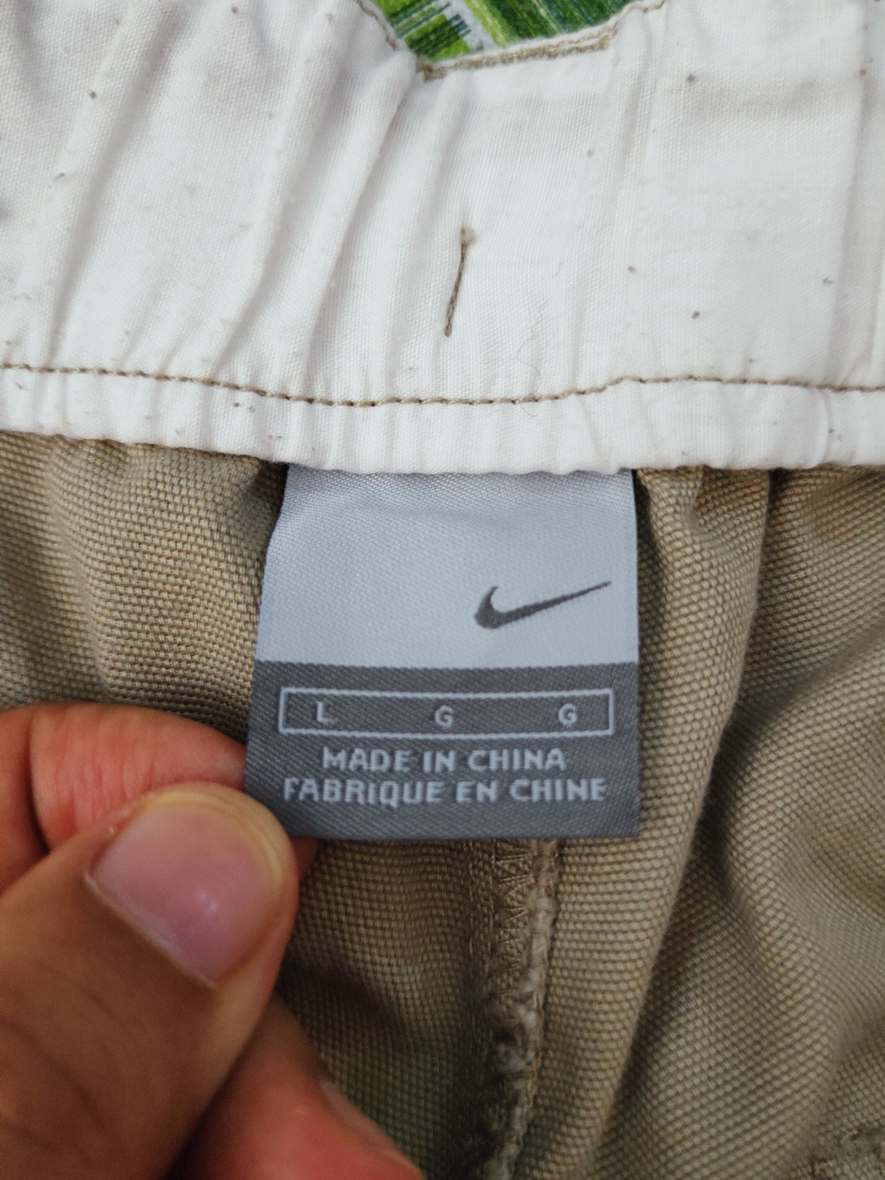 Nike Nike Beige Multipocket Tactical Cargo Pants #S2730 Size US 33 - 19 Thumbnail