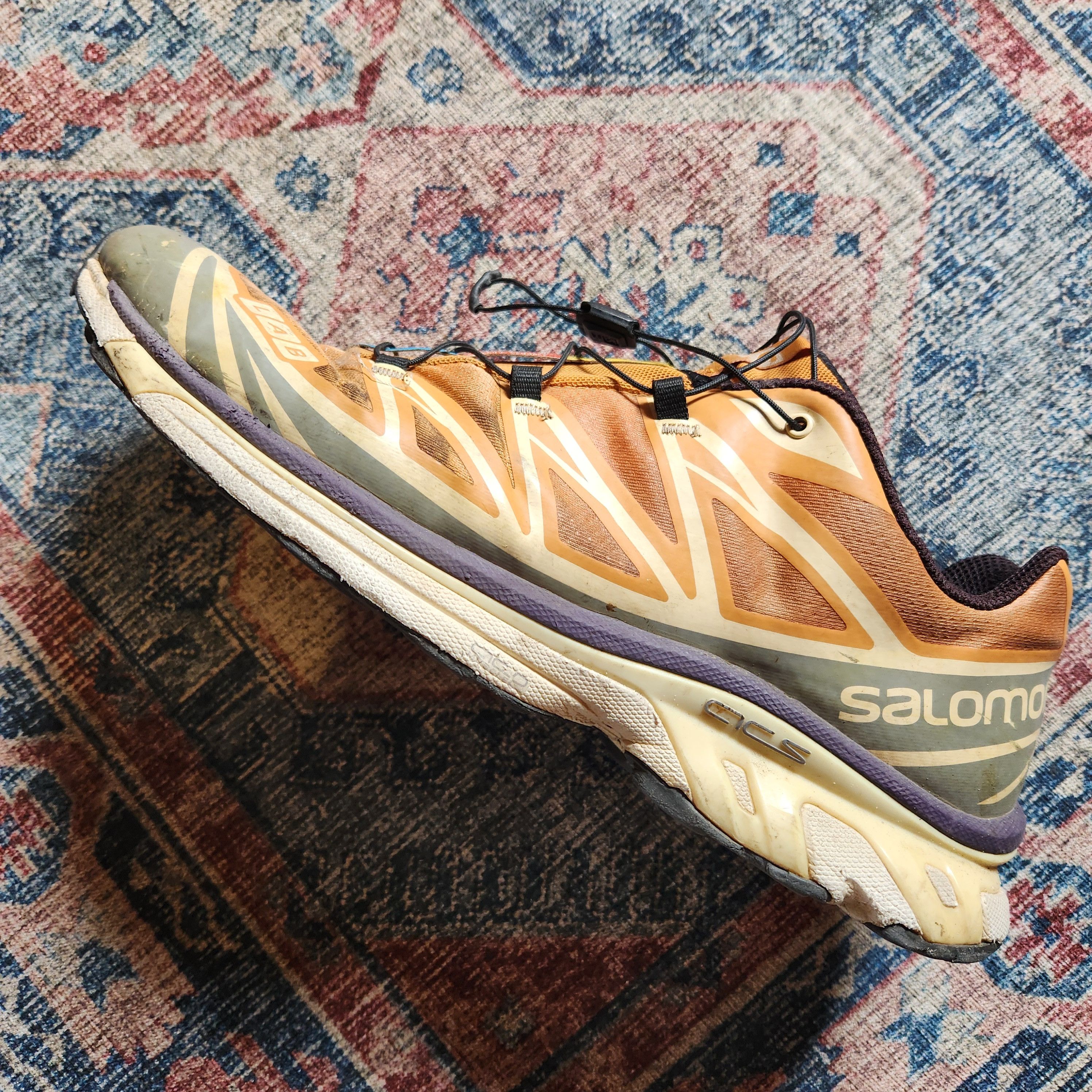 Salomon Salomon XT-6 Orange Grey US 12 Size US 12 / EU 45 - 1 Thumbnail