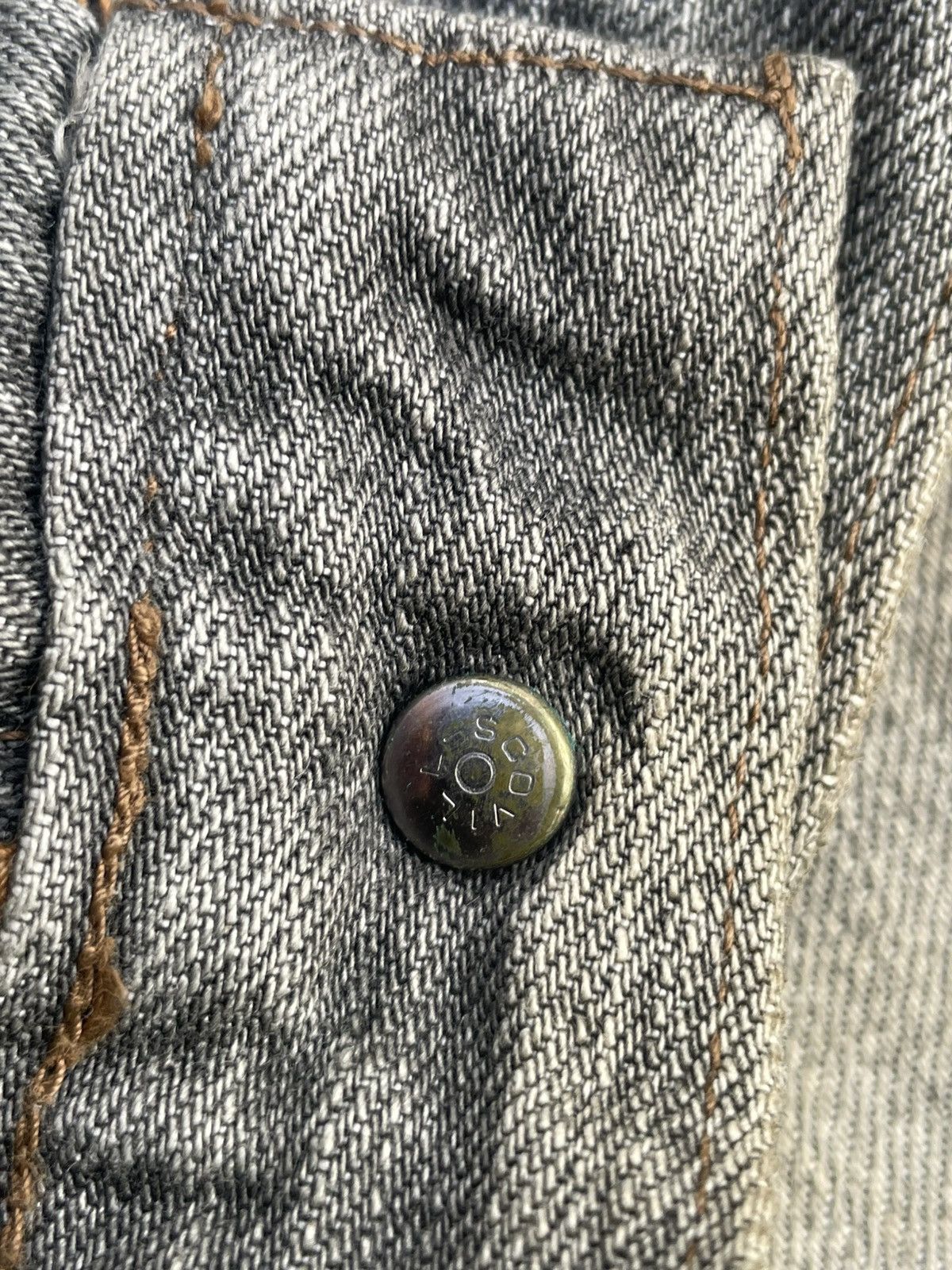 Japanese Brand Vintage Japanese Brand Selvedge Jeans Size US 32 / EU 48 - 19 Thumbnail
