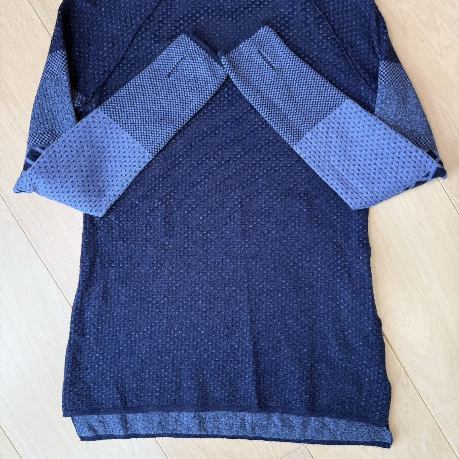 Other Krimson Klover Mover Maker Tunic Sweater Medium Navy Merino Size M / US 6-8 / IT 42-44 - 6 Thumbnail