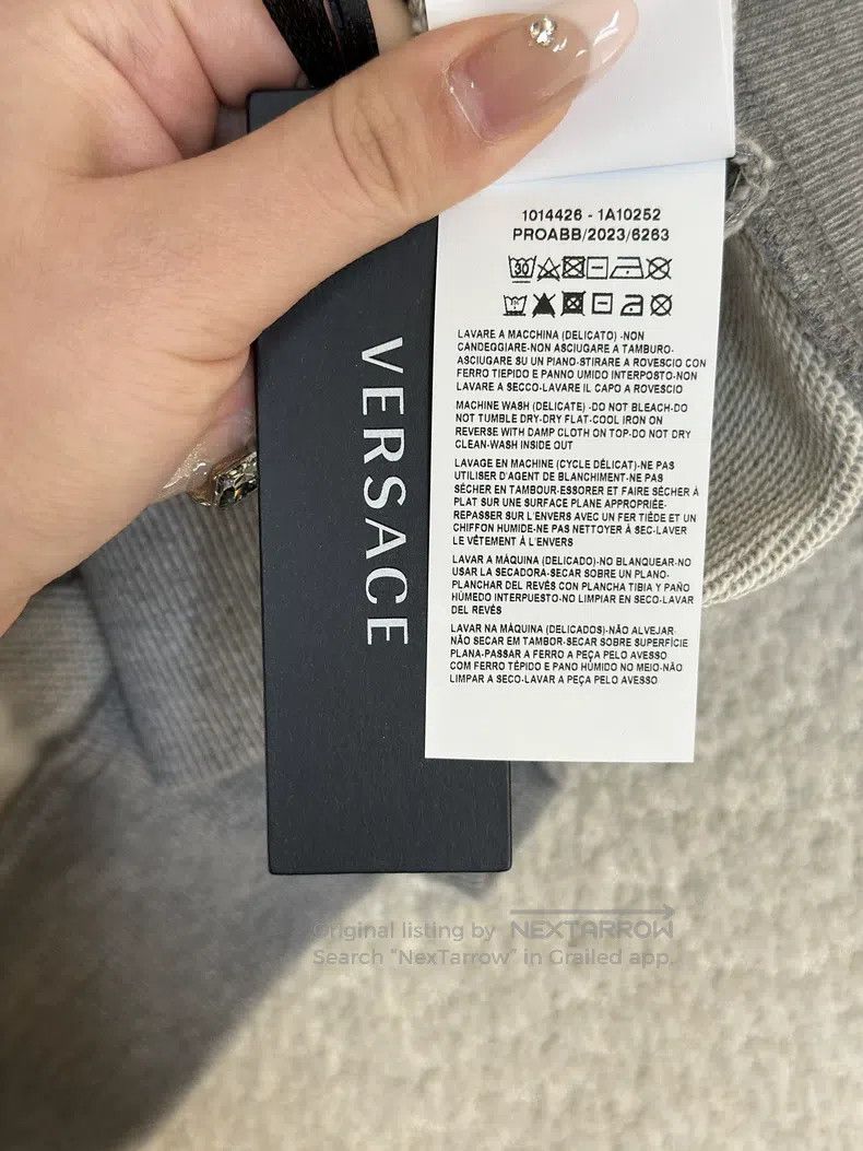 Versace Versace Men's crew neck gray casual sweatshirt Size US L / EU 52-54 / 3 - 8 Thumbnail
