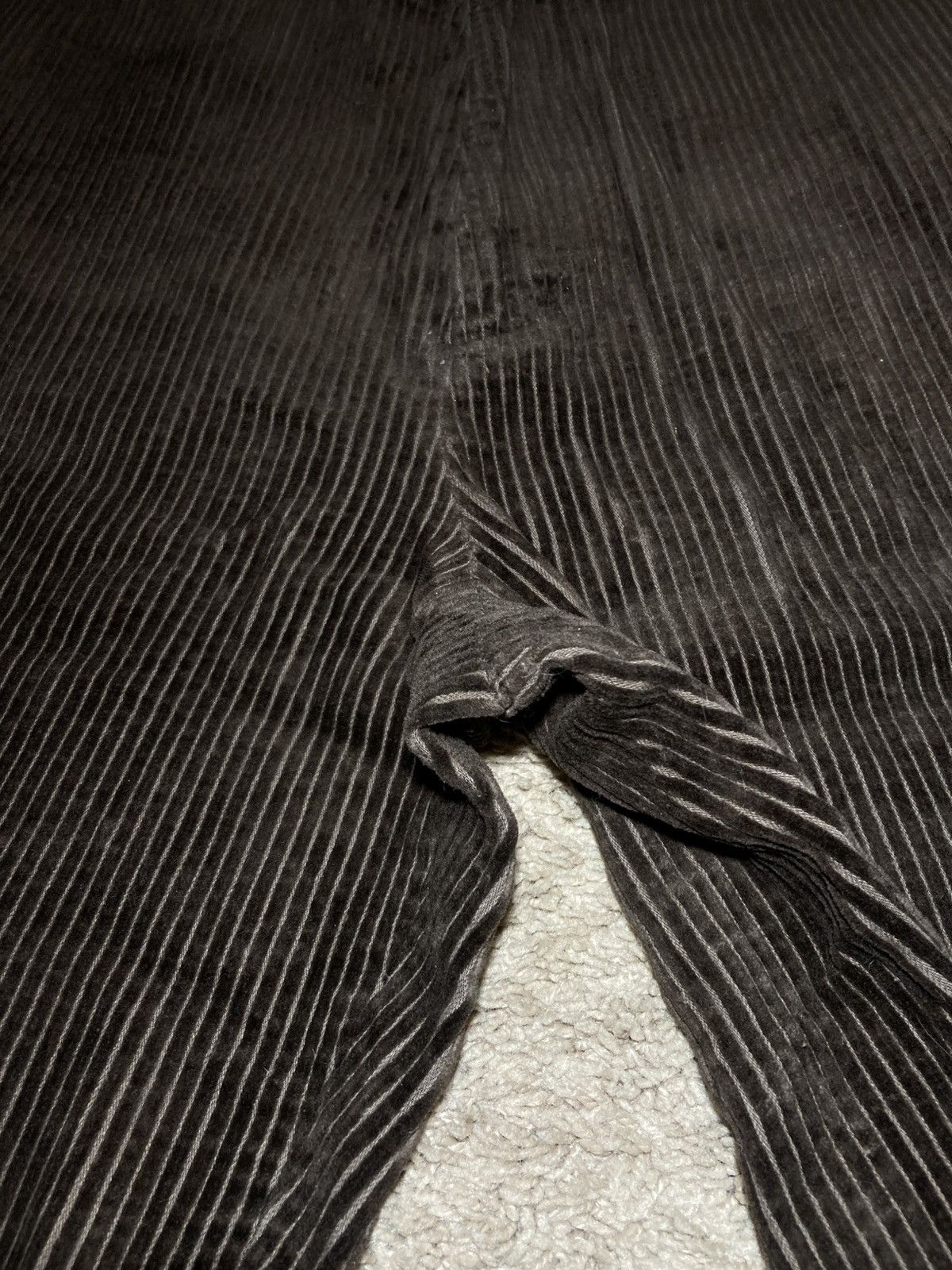 DELUXE 2003 Deluxe Brown Corduroy Small Japanese Straight 2000s DLX Size US 30 / EU 46 - 5 Thumbnail