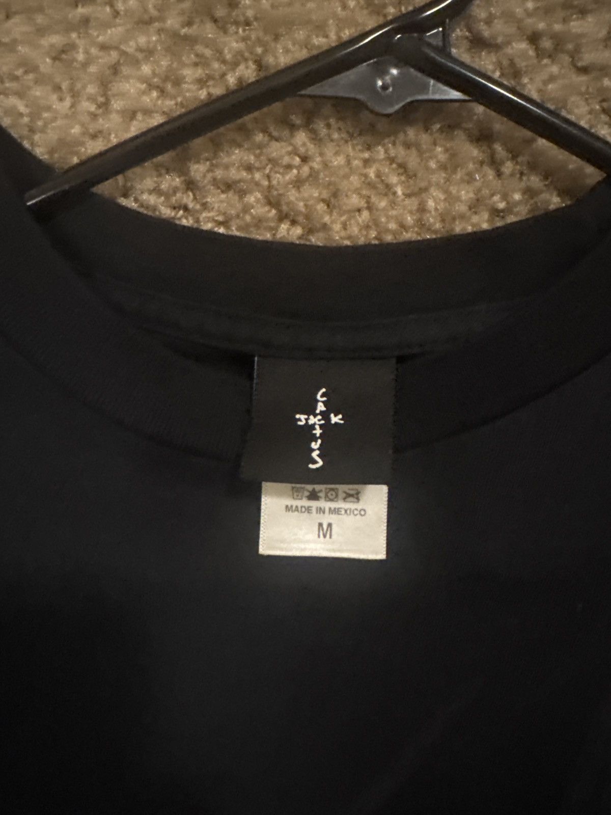 Travis Scott Travis Scott Tee Black Out Reality Size US M / EU 48-50 / 2 - 4 Thumbnail
