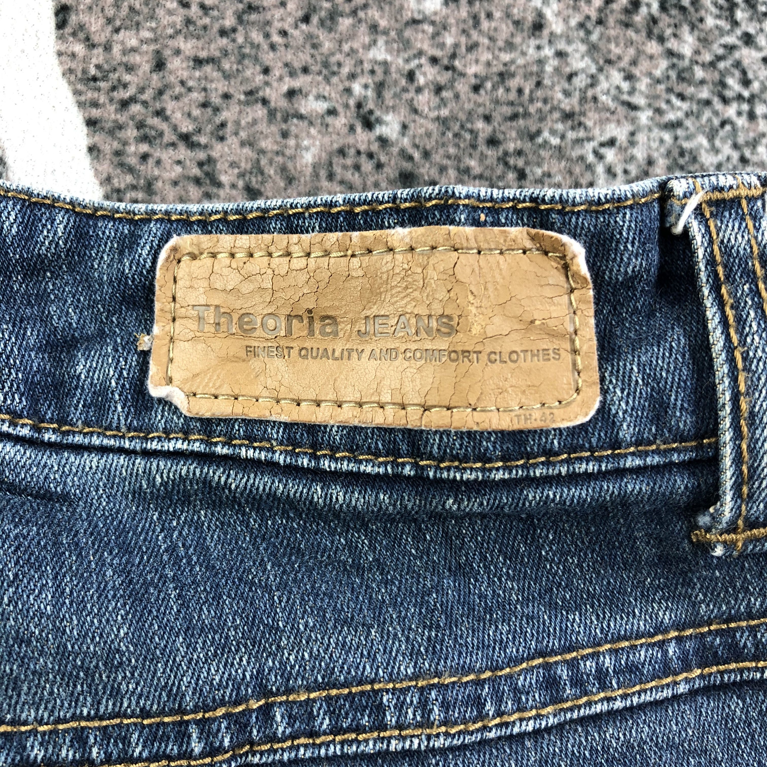 Japanese Brand Japanese Brand Theoria Jeans Blue Flare Denim KJ1757 Size 27" / US 4 / IT 40 - 5 Thumbnail