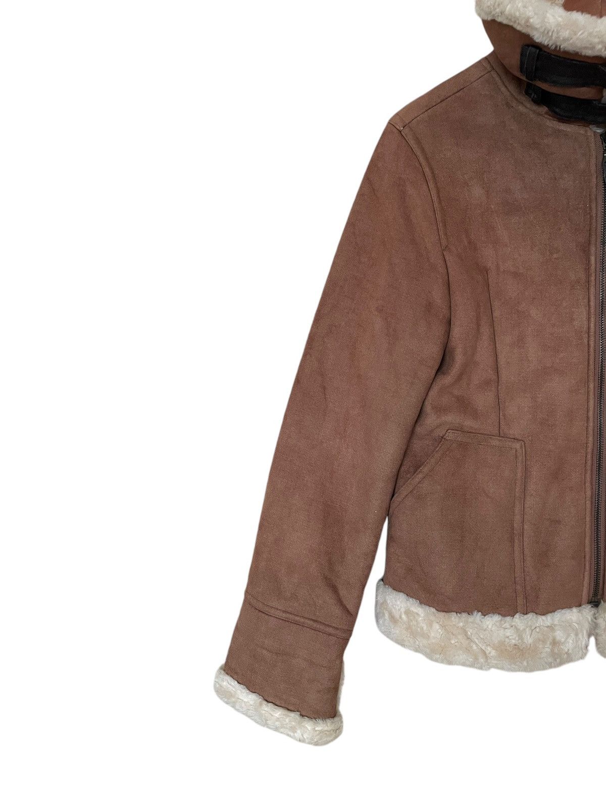 Vintage Vintage Brand Maitresse Sherpa Jacket 1990s Size US M / EU 48-50 / 2 - 6 Thumbnail